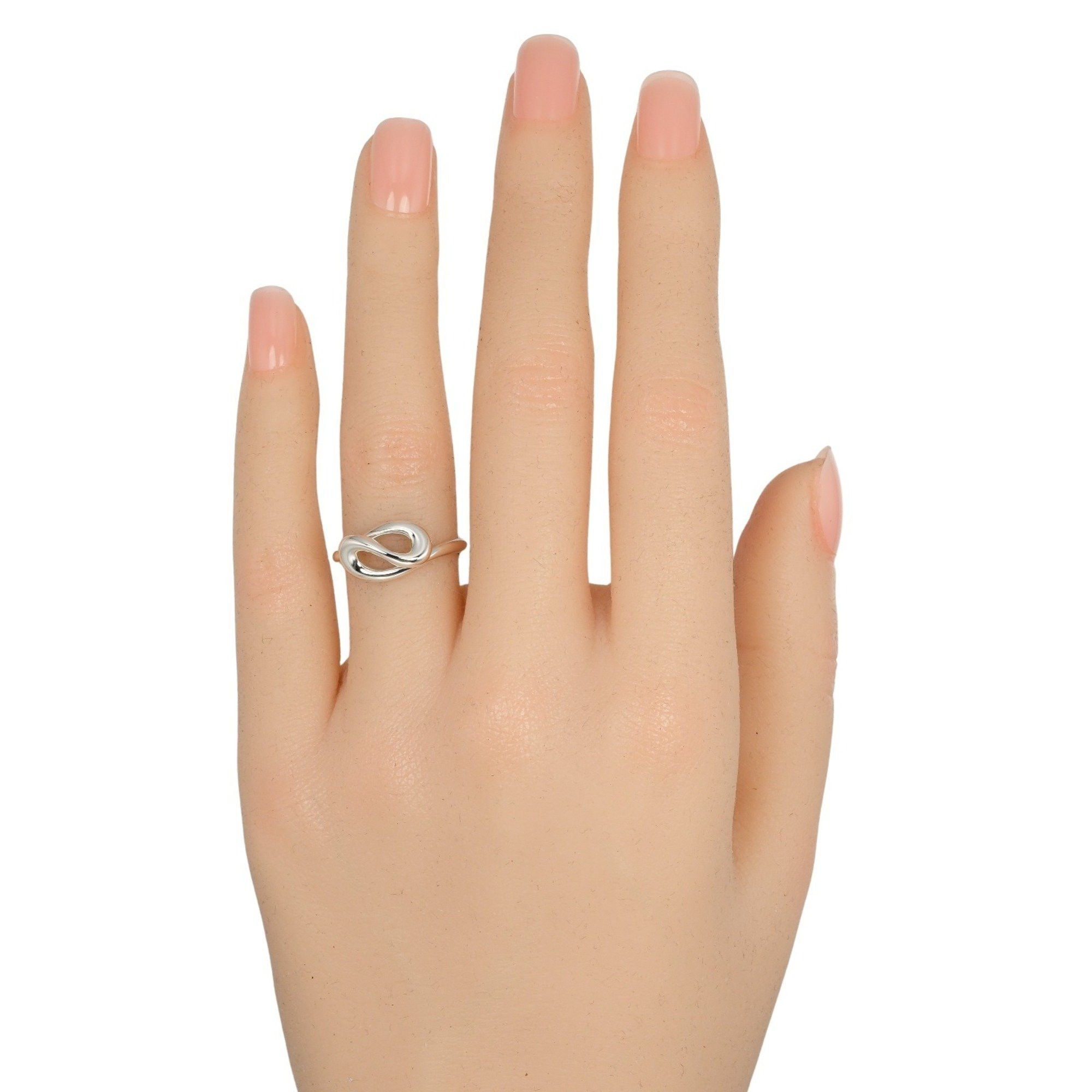Tiffany & Co. Tiffany & Co. Wave Ring, size 9, 925 silver, approx. 3.2g Size ONE SIZE - 2 Thumbnail