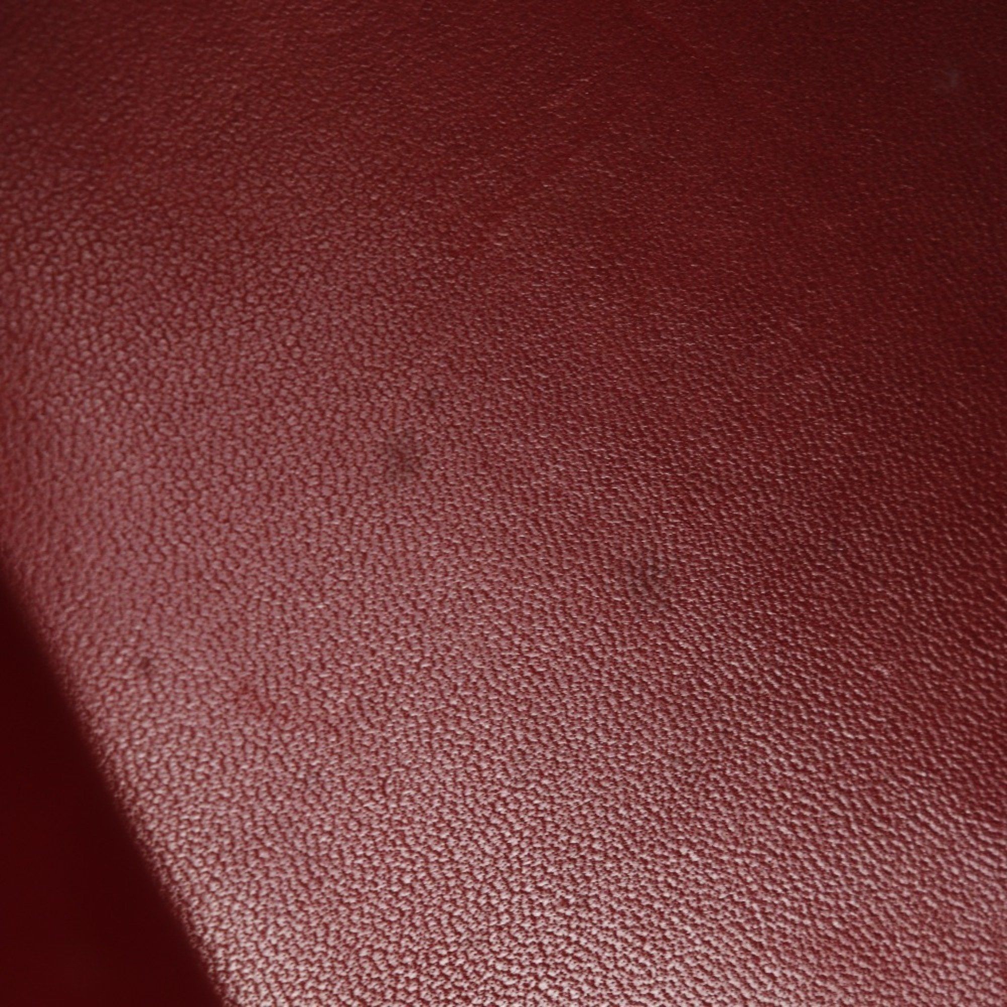 Hermes Hermes Bolide 35 Handbag Shoulder Bag Taurillon Clemence 2003 Red / □G 2way A5 Women's Size ONE SIZE - 8 Thumbnail