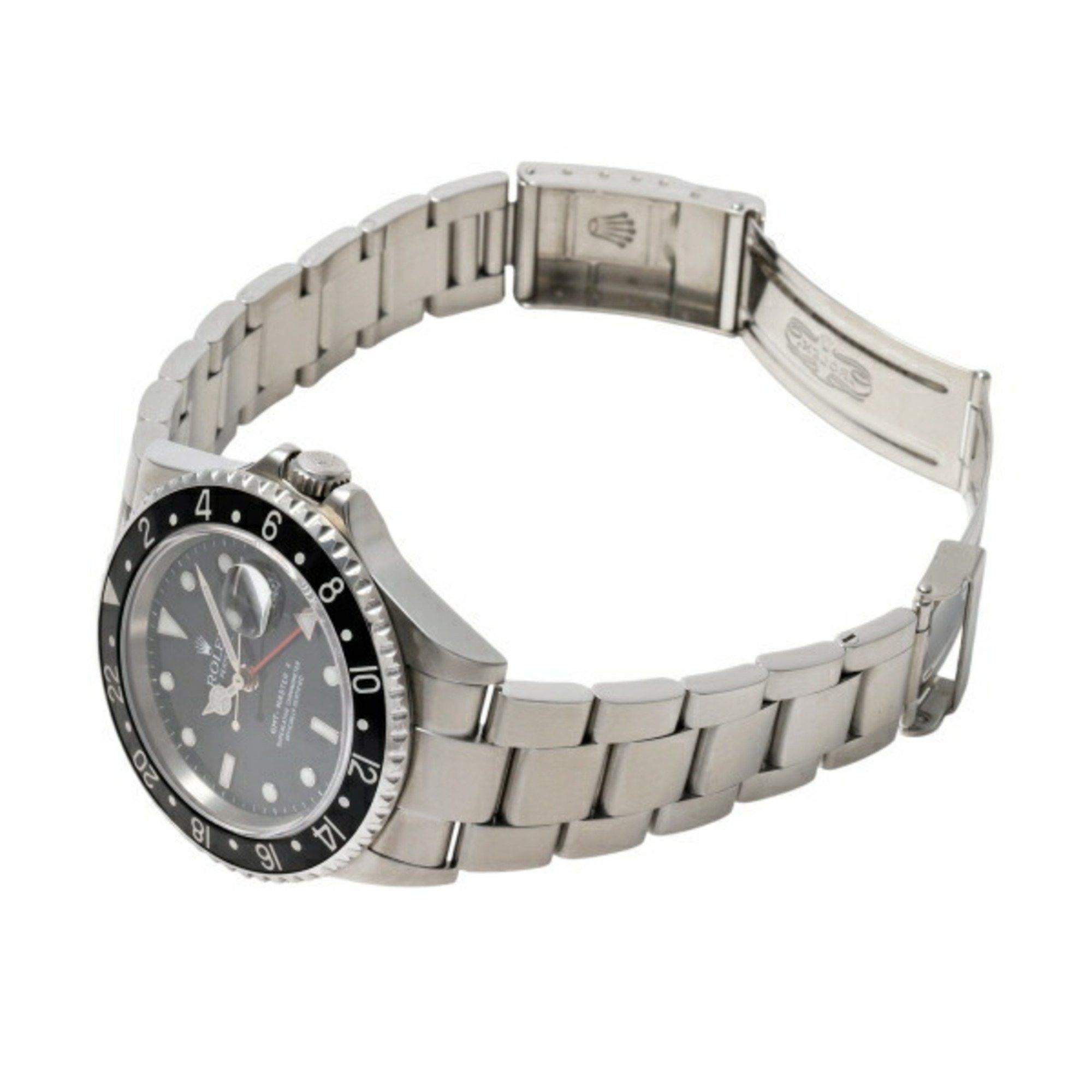 Rolex ROLEX GMT-Master II 16710 Black/Dot Dial Men's Watch __ Size ONE SIZE - 3 Thumbnail