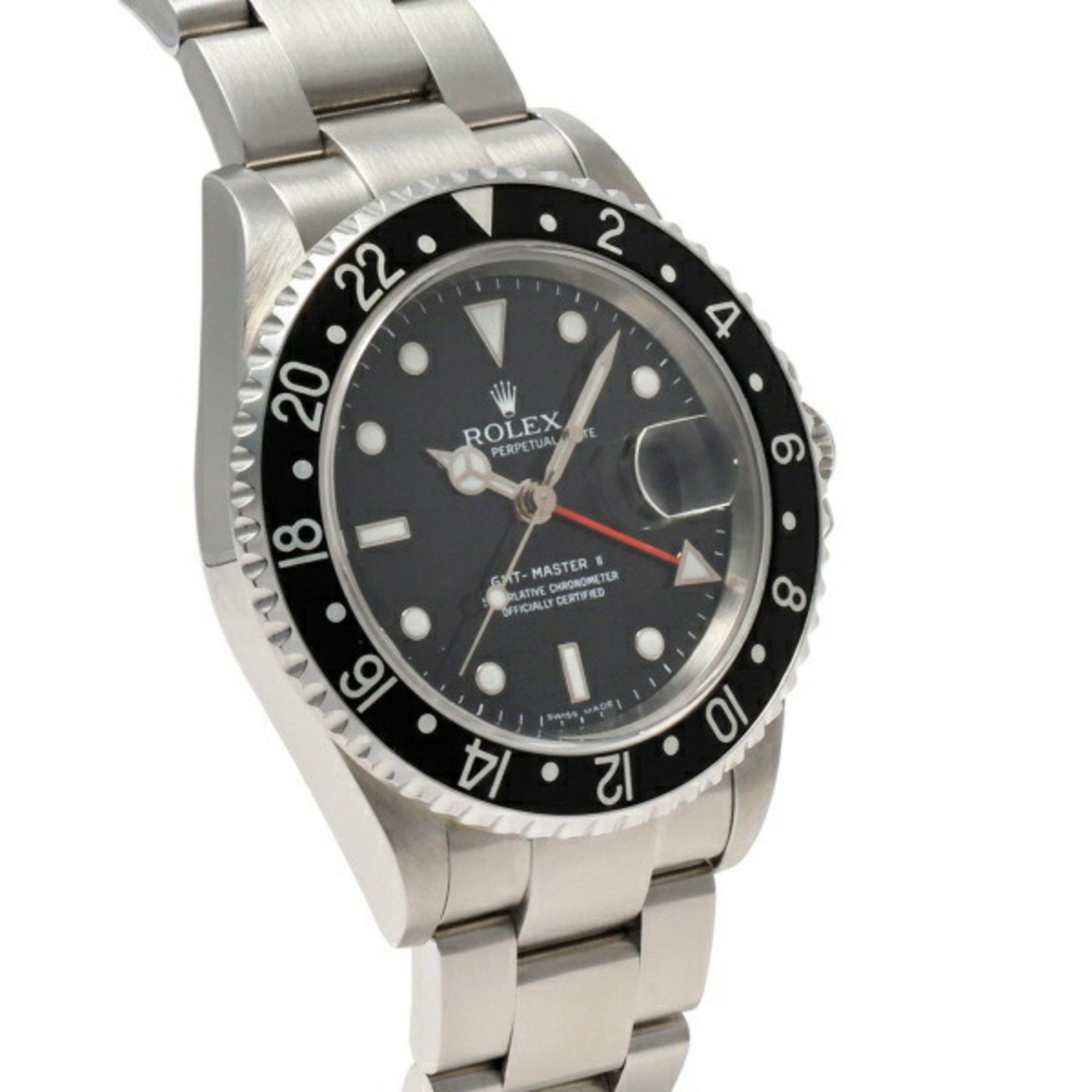 Rolex ROLEX GMT-Master II 16710 Black/Dot Dial Men's Watch __ Size ONE SIZE - 2 Thumbnail