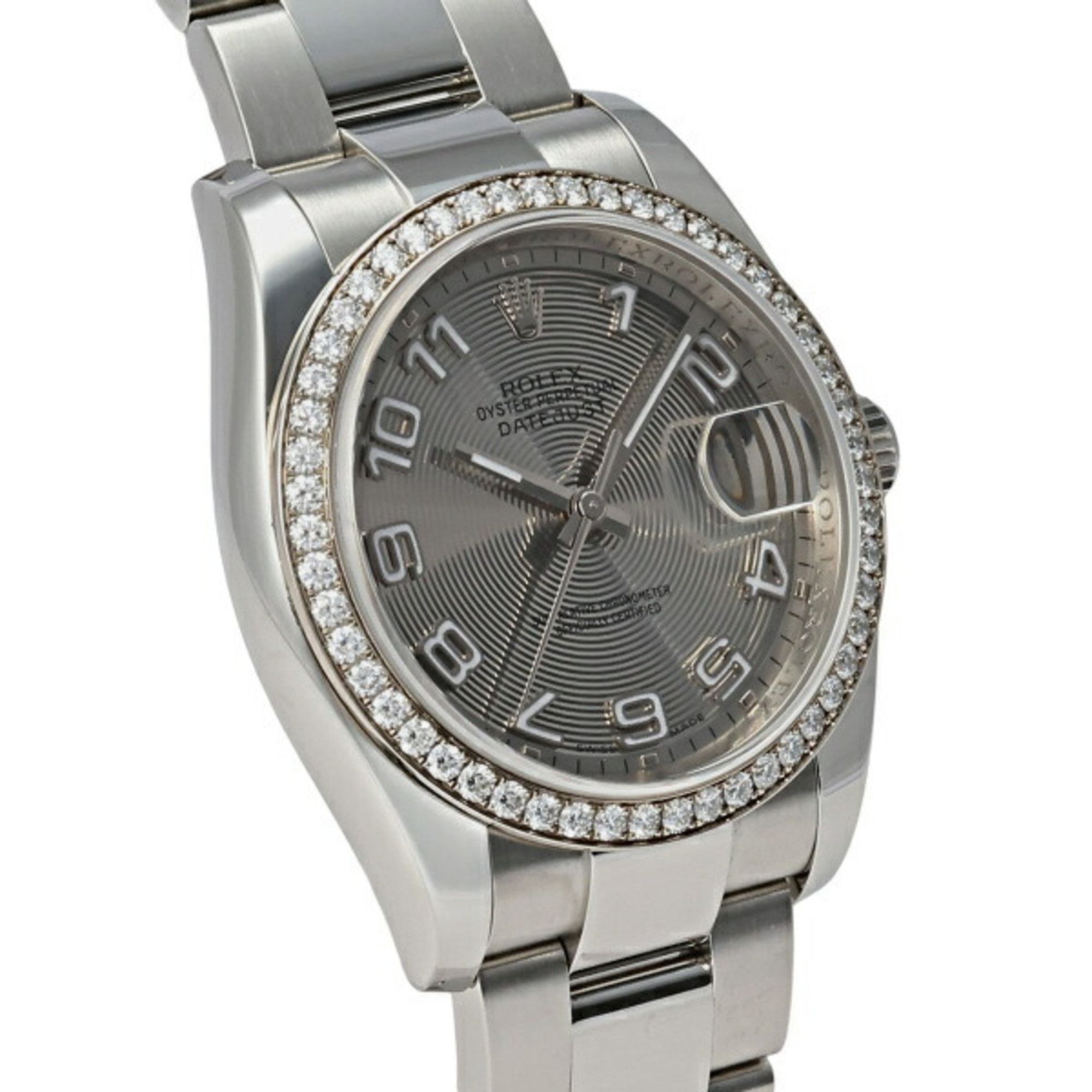 Rolex Rolex Datejust 36 116244 Silver/Arabic Dial Men's Watch __ Size ONE SIZE - 2 Thumbnail