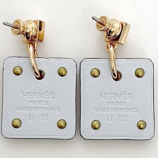 Hermes HERMES Earrings Pink Plated Size ONE SIZE - 2 Thumbnail