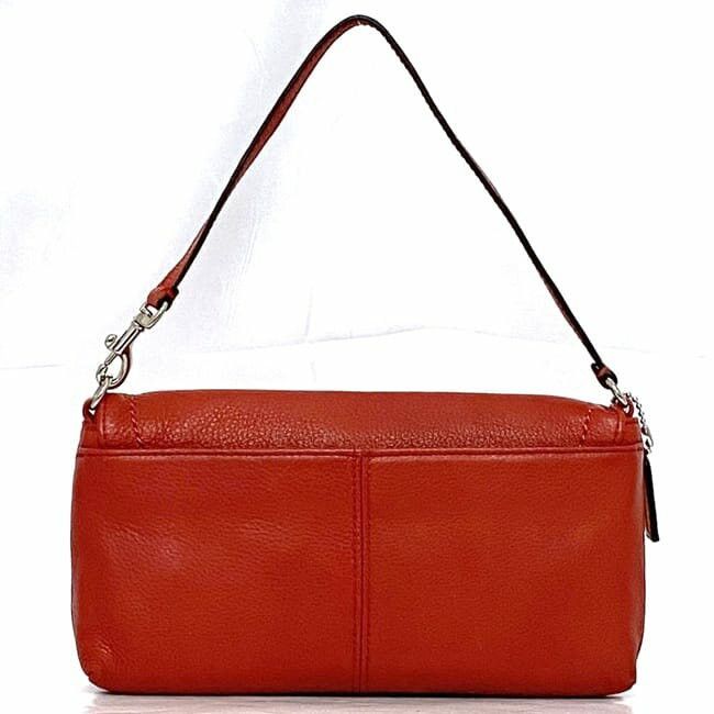 Coach COACH Mini Bag Red Leather Size ONE SIZE - 3 Thumbnail