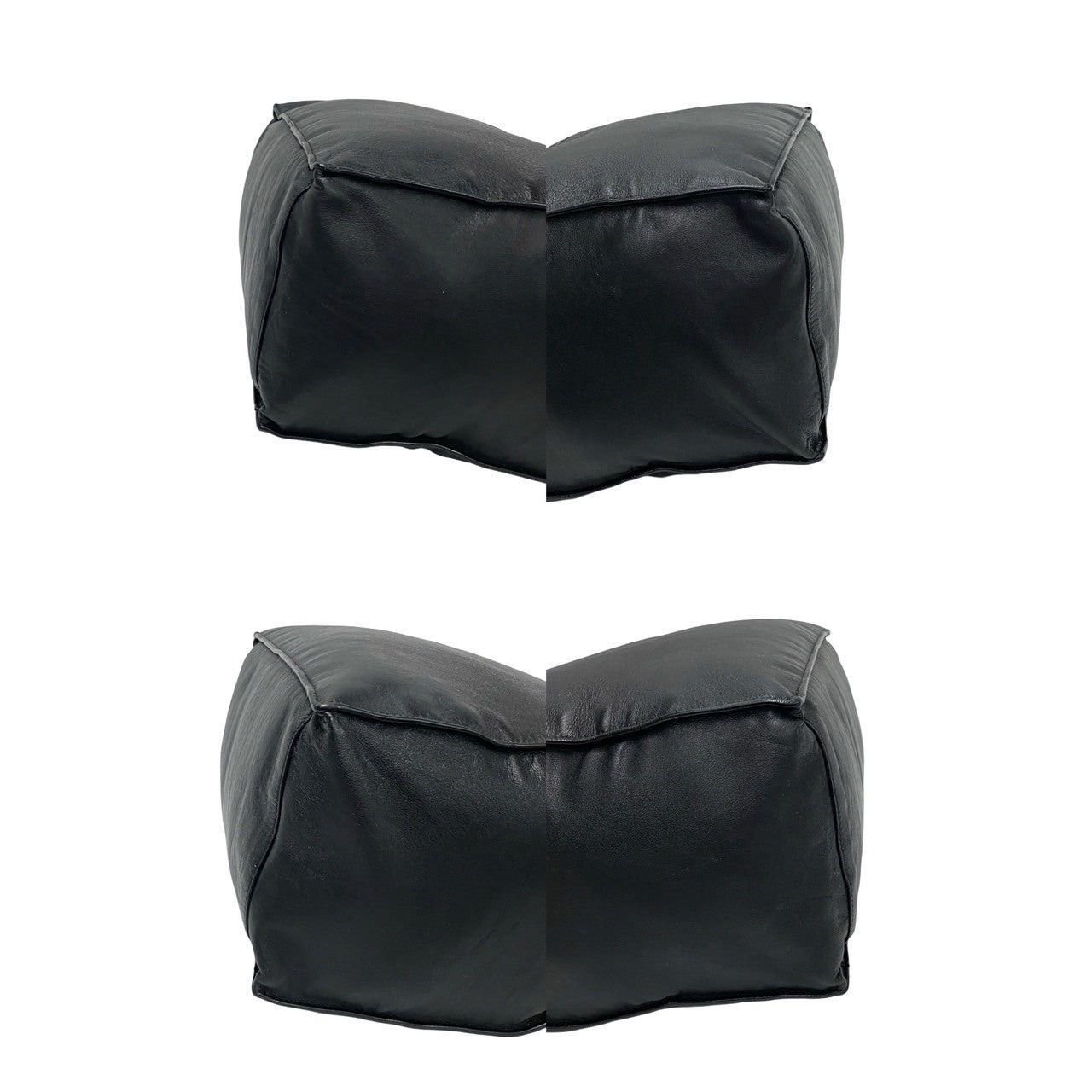 Yves Saint Laurent Yves Saint Laurent Tote Bag Black Leather Size ONE SIZE - 7 Thumbnail
