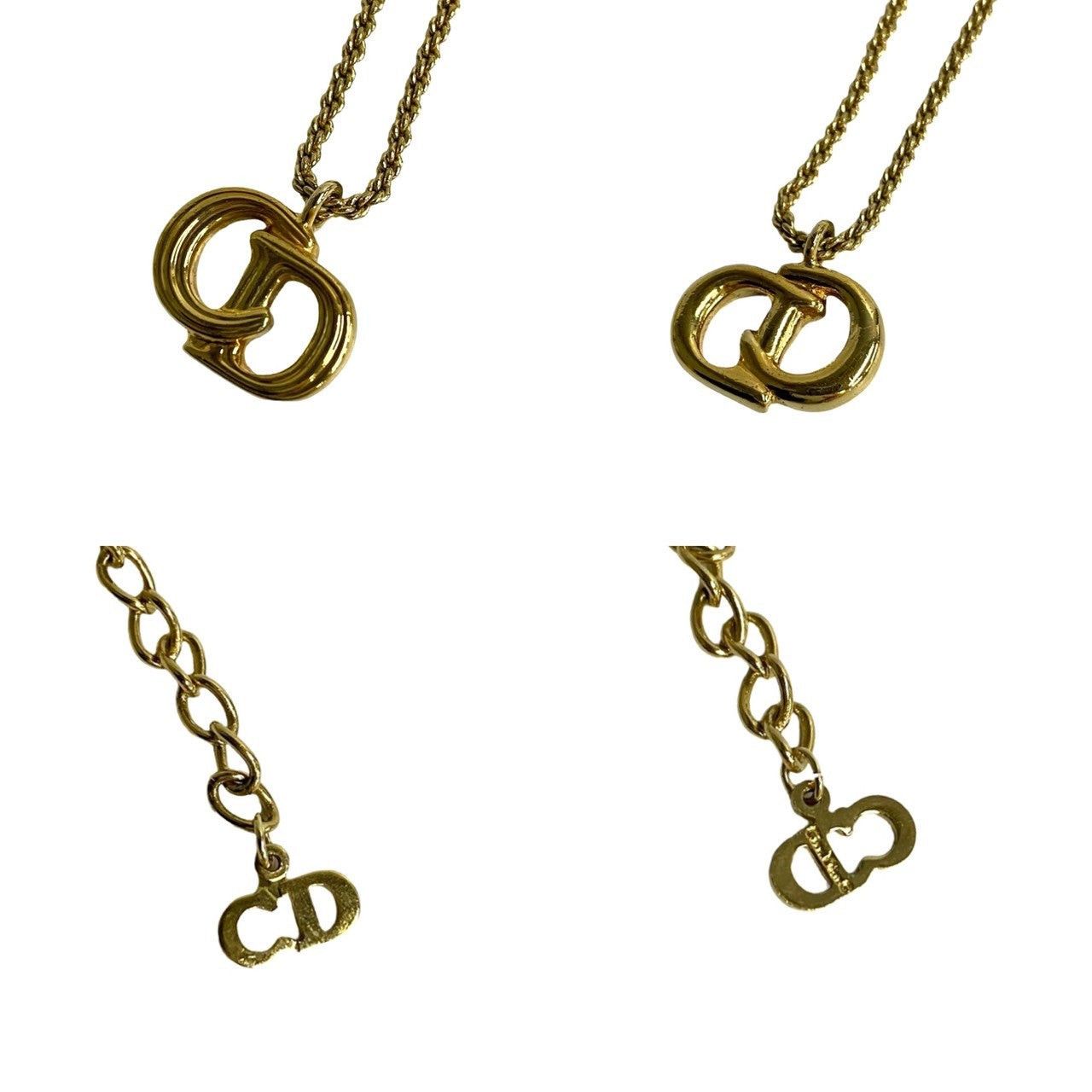 Dior Dior Necklace Gold Plated Size ONE SIZE - 3 Thumbnail