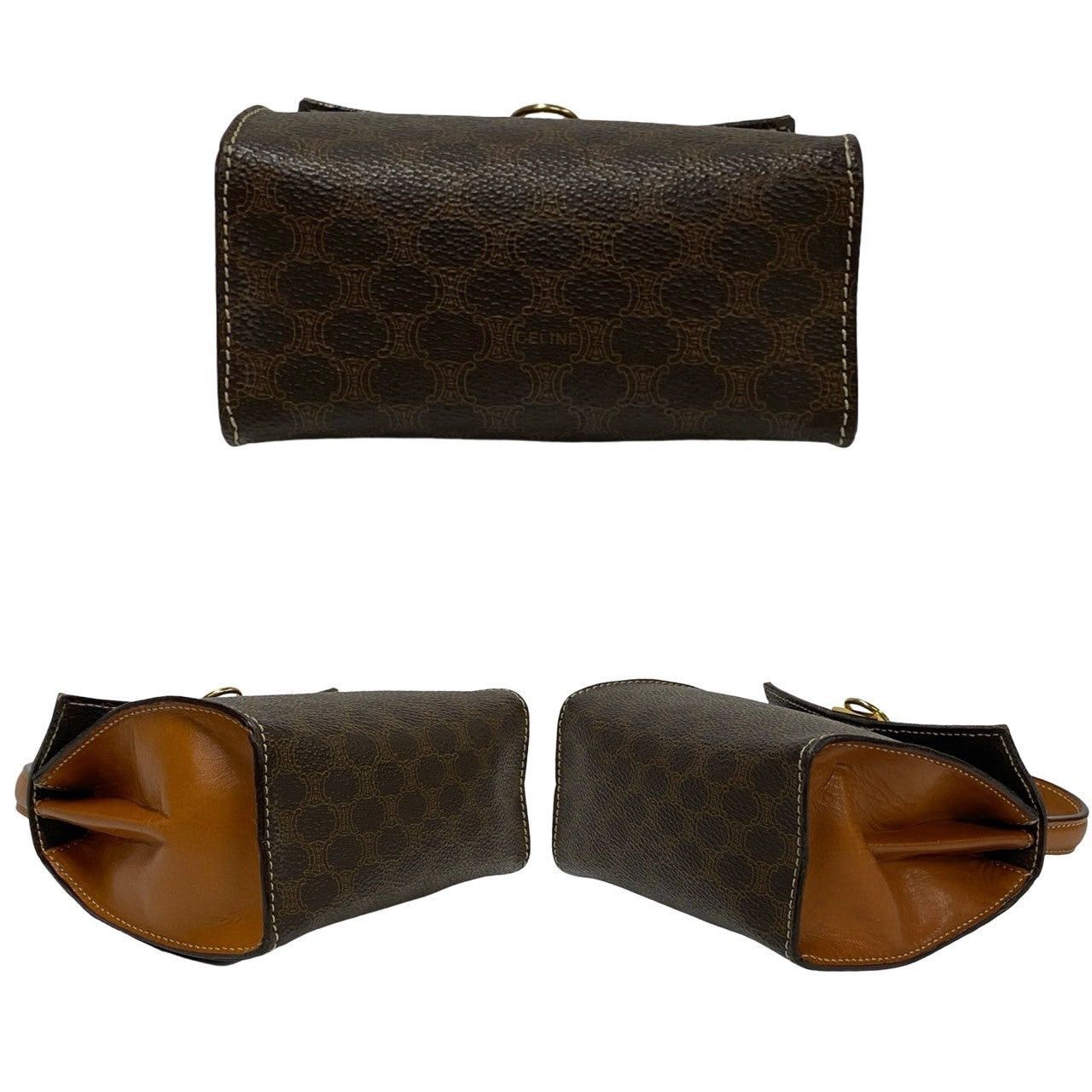 Celine Celine Shoulder Bag Brown Leather Size ONE SIZE - 6 Thumbnail