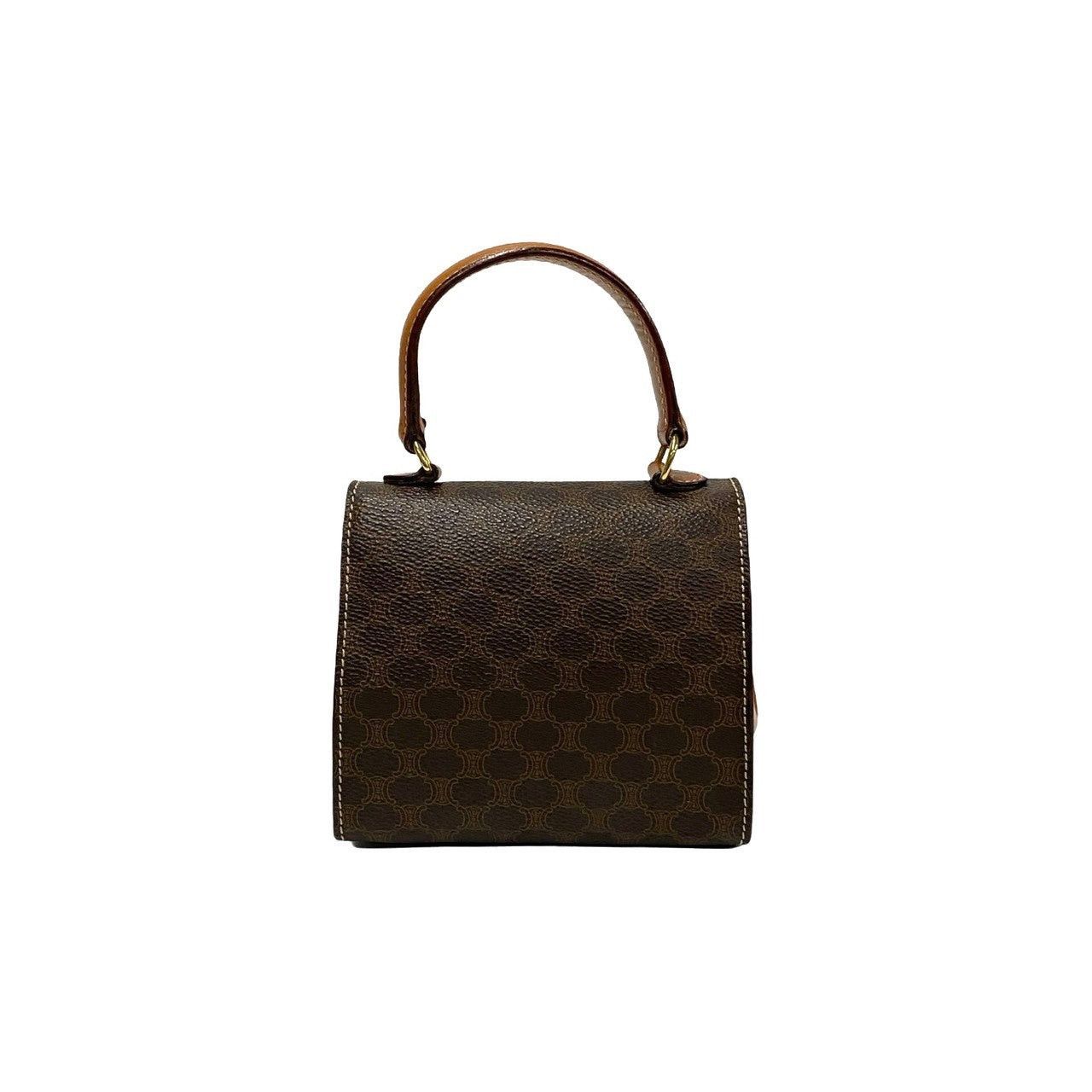 Celine Celine Shoulder Bag Brown Leather Size ONE SIZE - 4 Thumbnail