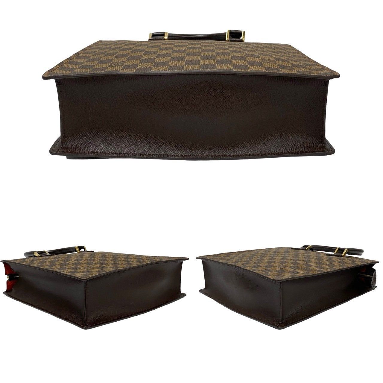 Louis Vuitton Louis Vuitton Handbag Brown Leather Size ONE SIZE - 6 Thumbnail