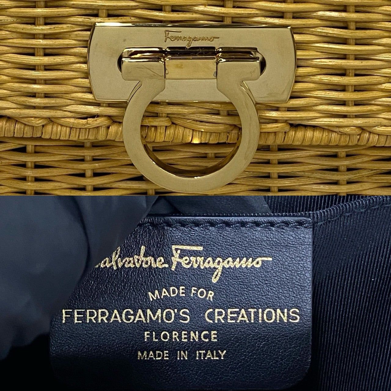 Salvatore Ferragamo Salvatore Ferragamo Handbag Neutrals Other Size ONE SIZE - 2 Thumbnail