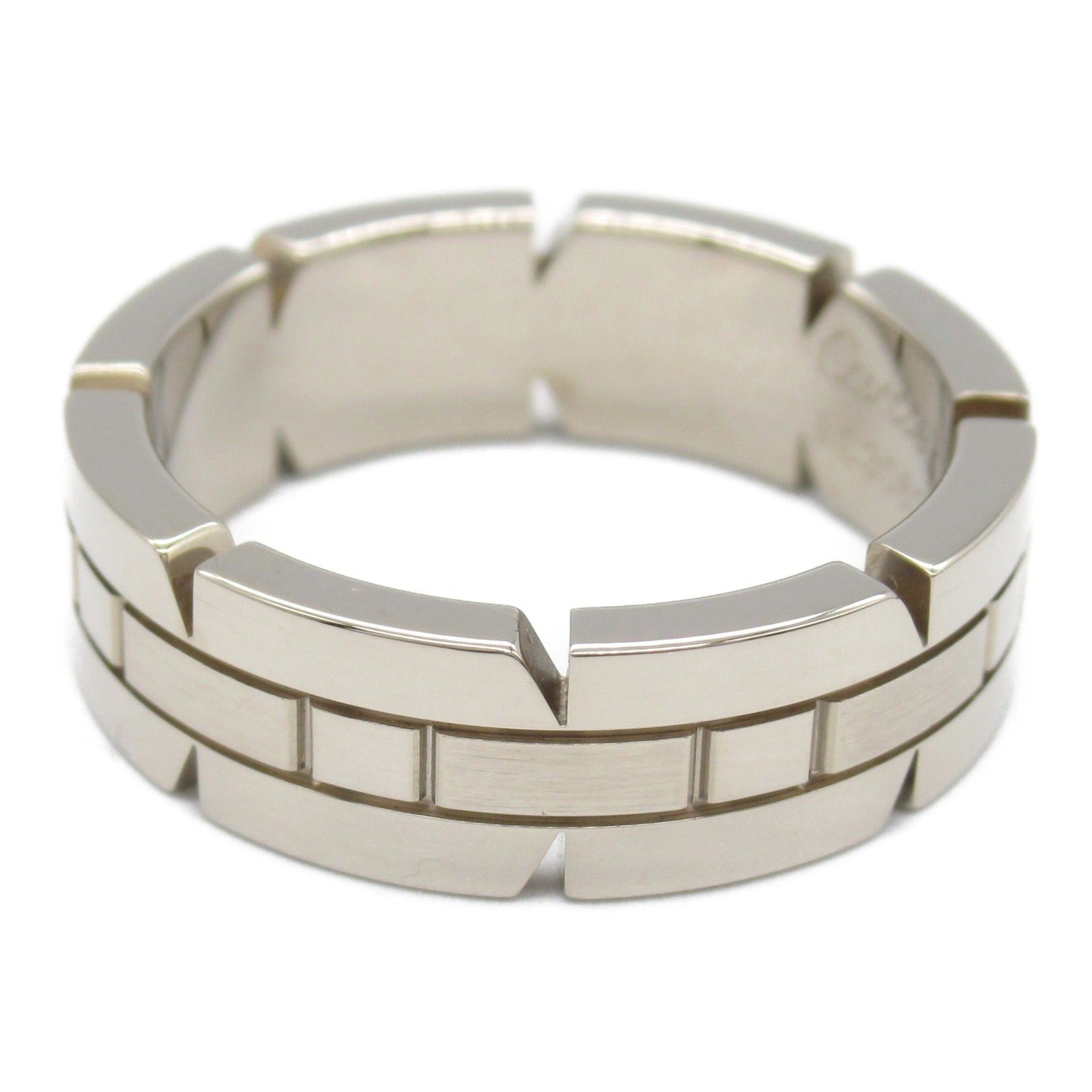 Cartier Cartier Tank Francaise Ring K18Wg (White Gold) Silver Size ONE SIZE - 3 Thumbnail