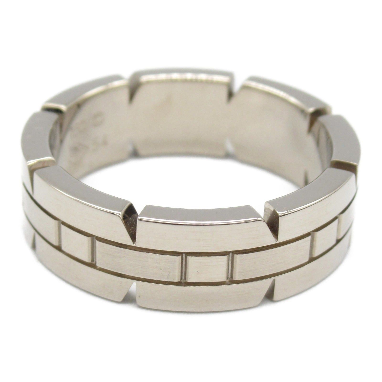 Cartier Cartier Tank Francaise Ring K18Wg (White Gold) Silver Size ONE SIZE - 2 Thumbnail