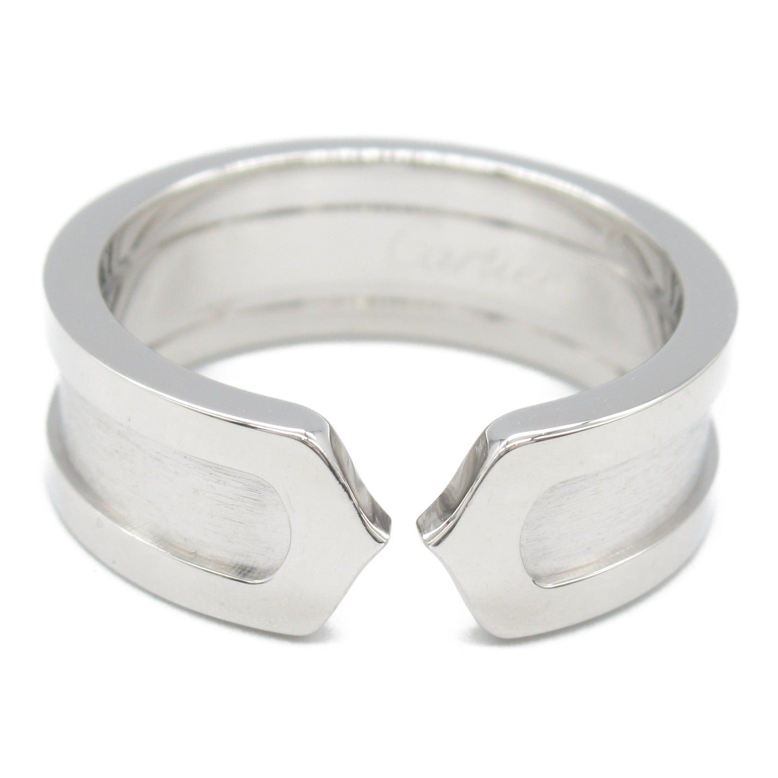 Cartier Cartier C2 Small Ring K18Wg (White Gold) Silver Size ONE SIZE - 2 Thumbnail
