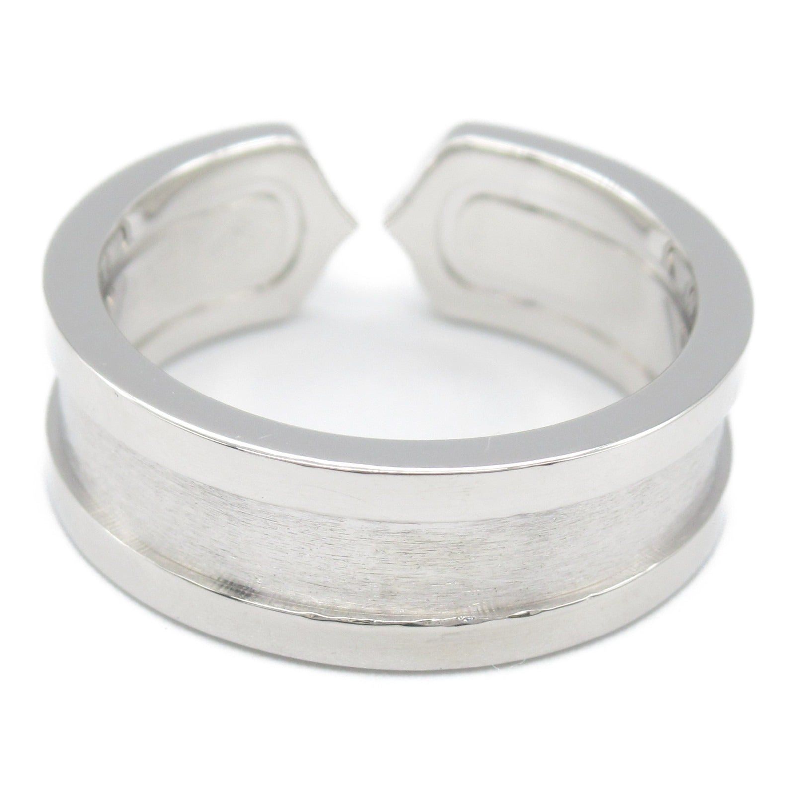 Cartier Cartier C2 Small Ring K18Wg (White Gold) Silver Size ONE SIZE - 3 Thumbnail