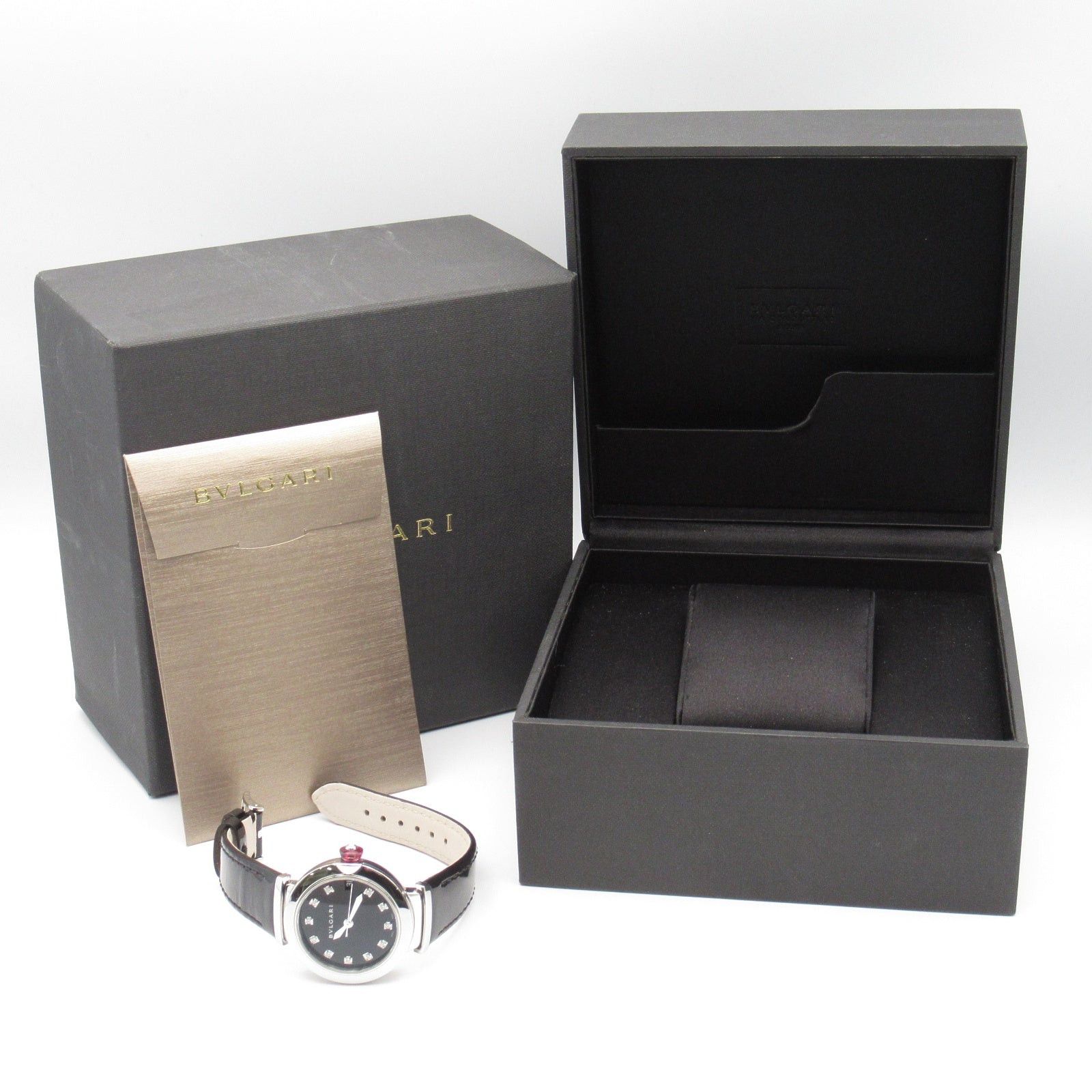Bvlgari Bvlgari Lucea Women Watch Automatic Winding Stainless Steel Leather Belt Black Size ONE SIZE - 9 Thumbnail