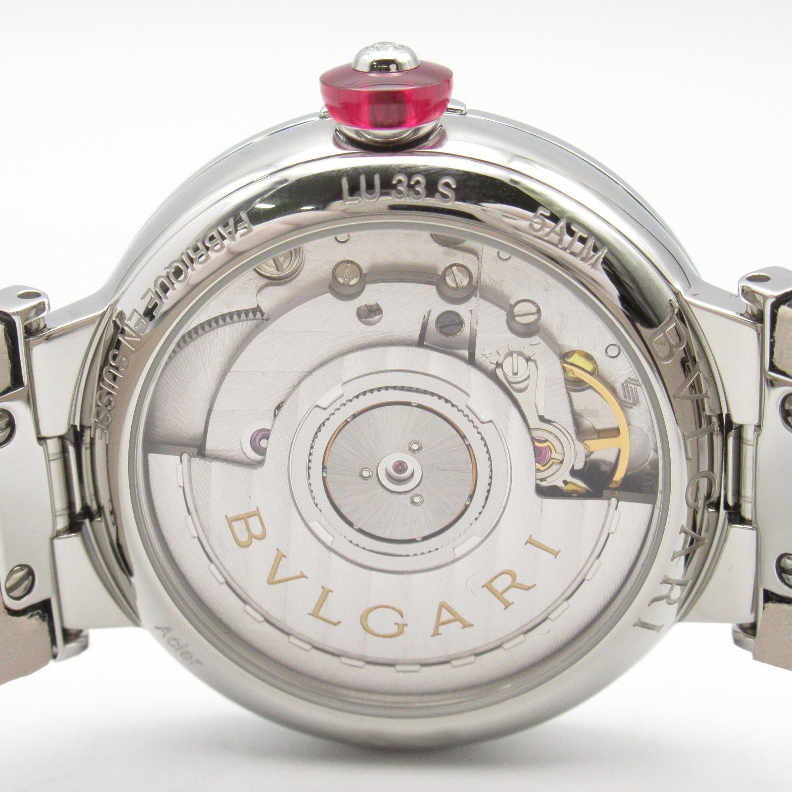 Bvlgari Bvlgari Lucea Women Watch Automatic Winding Stainless Steel Leather Belt Black Size ONE SIZE - 5 Thumbnail