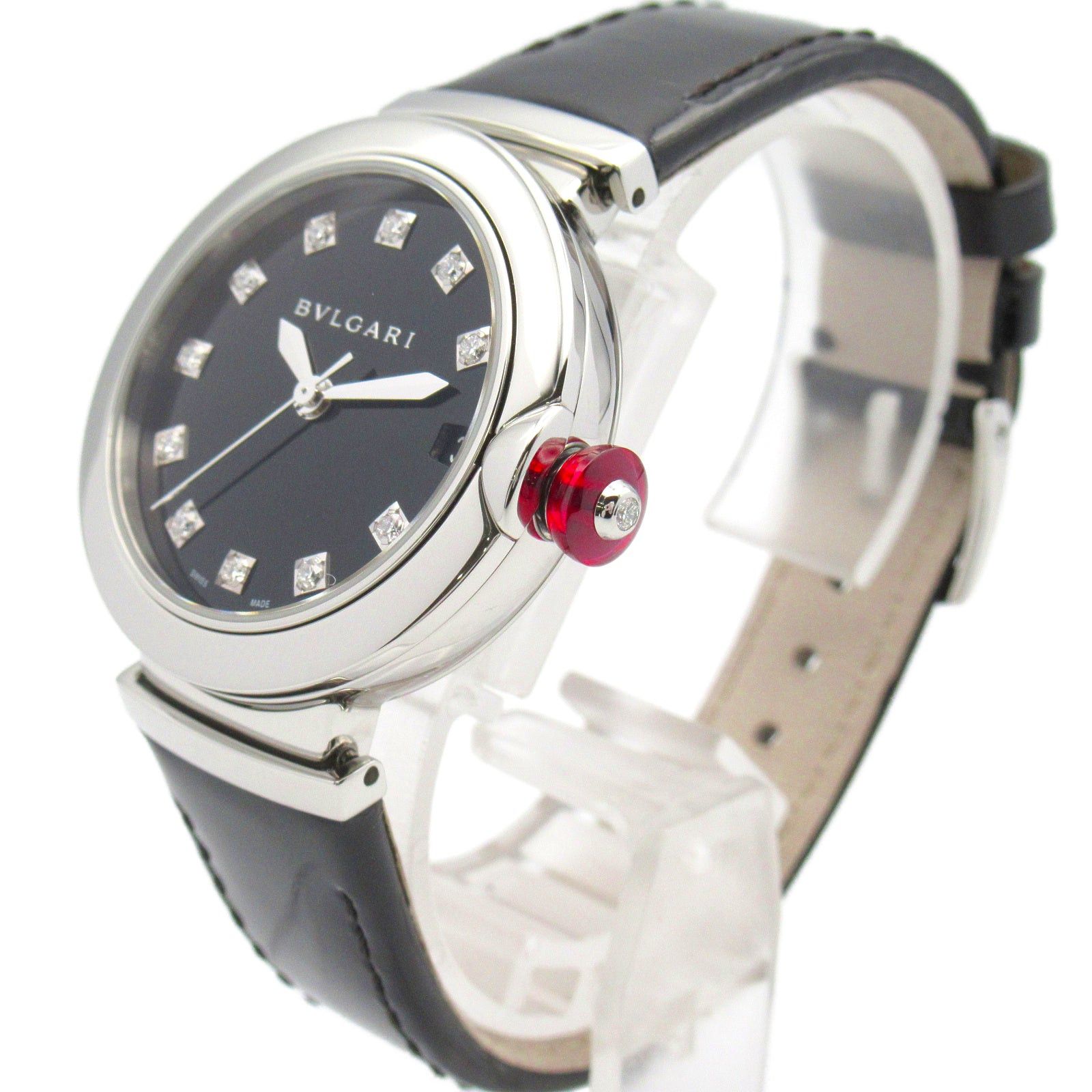 Bvlgari Bvlgari Lucea Women Watch Automatic Winding Stainless Steel Leather Belt Black Size ONE SIZE - 2 Thumbnail