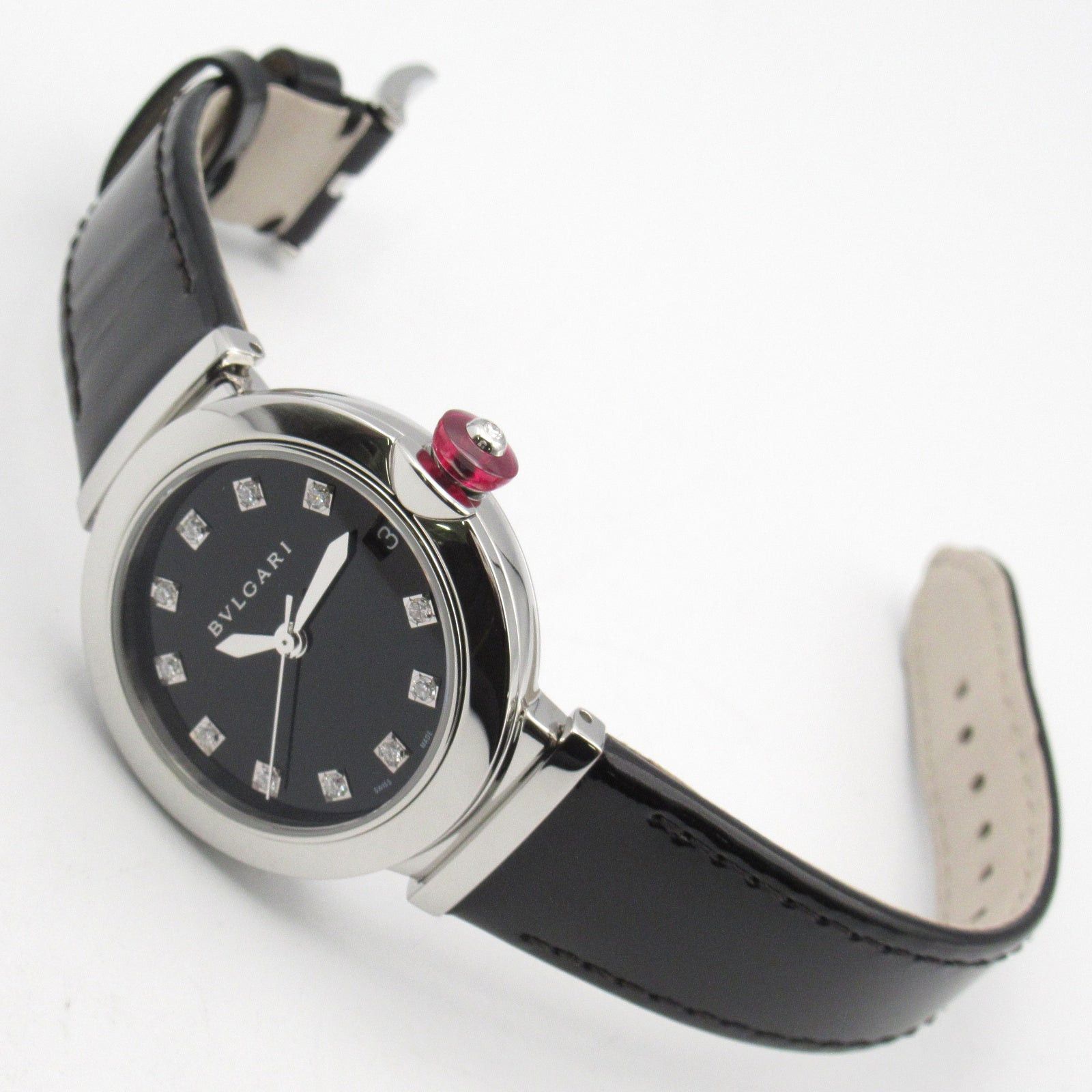Bvlgari Bvlgari Lucea Women Watch Automatic Winding Stainless Steel Leather Belt Black Size ONE SIZE - 4 Thumbnail
