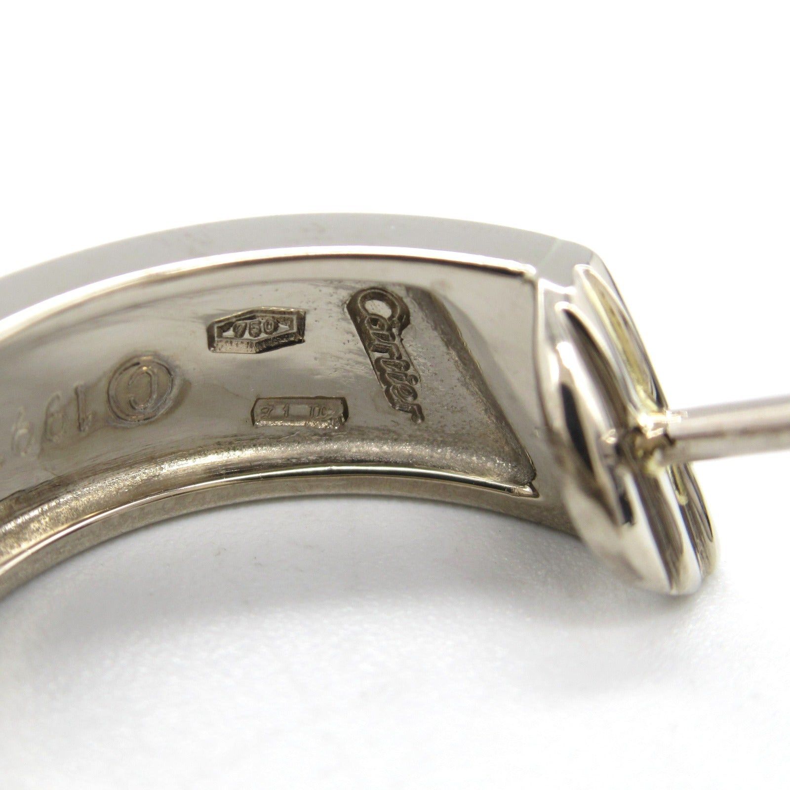Cartier Cartier Love Pierce Earrings K18Wg (White Gold) Silver Size ONE SIZE - 5 Thumbnail