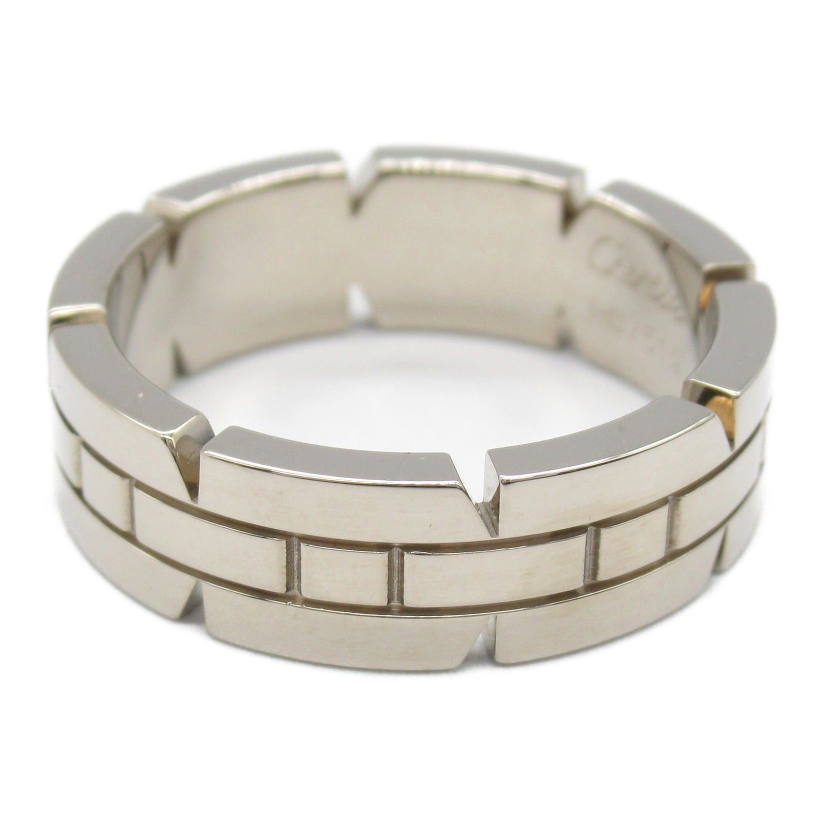 Cartier Cartier Tank Francaise Ring K18Wg (White Gold) Silver Size ONE SIZE - 3 Thumbnail