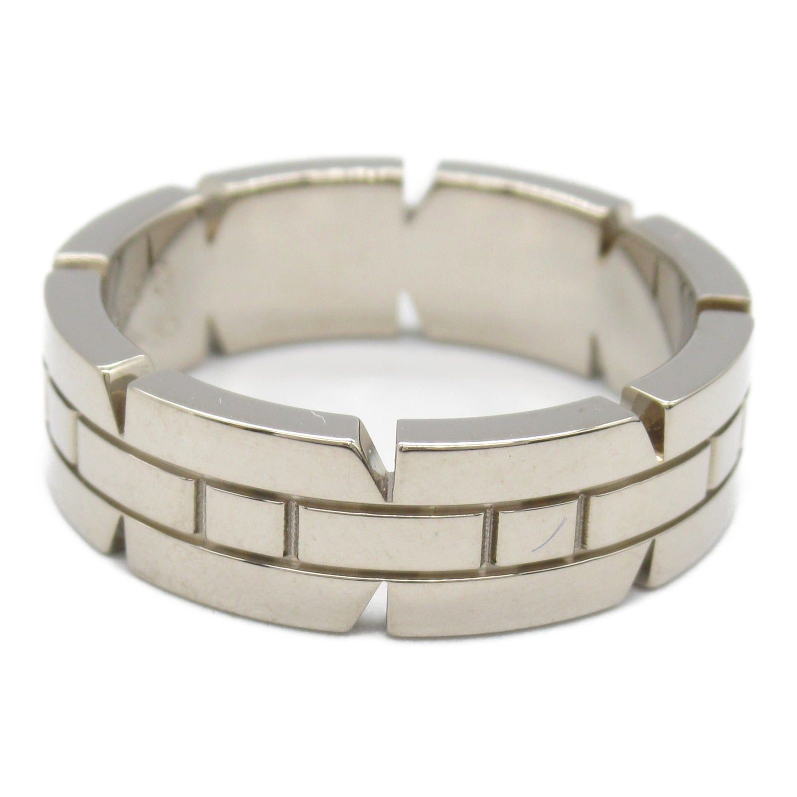 Cartier Cartier Tank Francaise Ring K18Wg (White Gold) Silver Size ONE SIZE - 2 Thumbnail