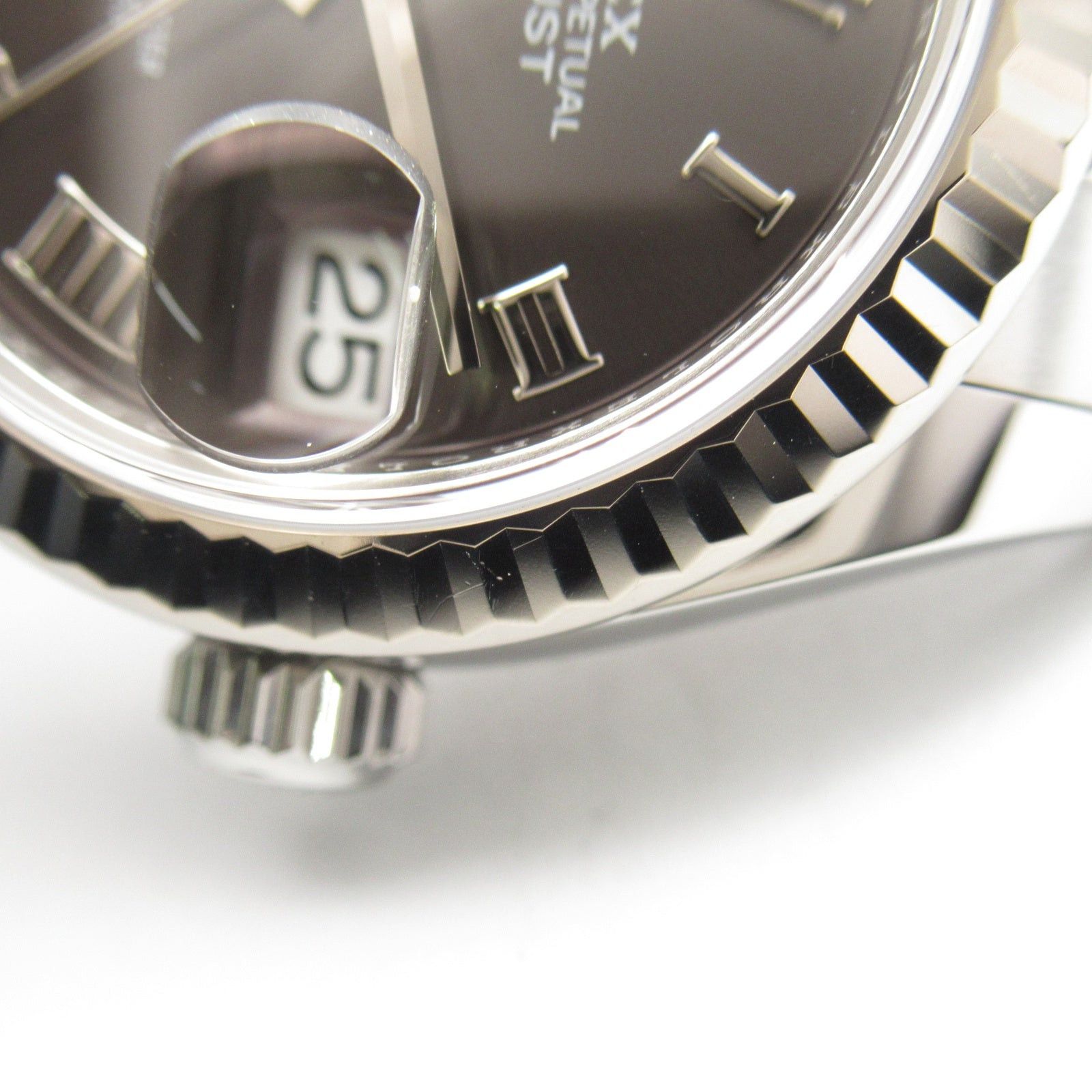 Rolex Rolex Datejust Random Number Women Watch Automatic Winding K18Wg (White Gold) Stainless Steel Gray Size ONE SIZE - 12 Thumbnail