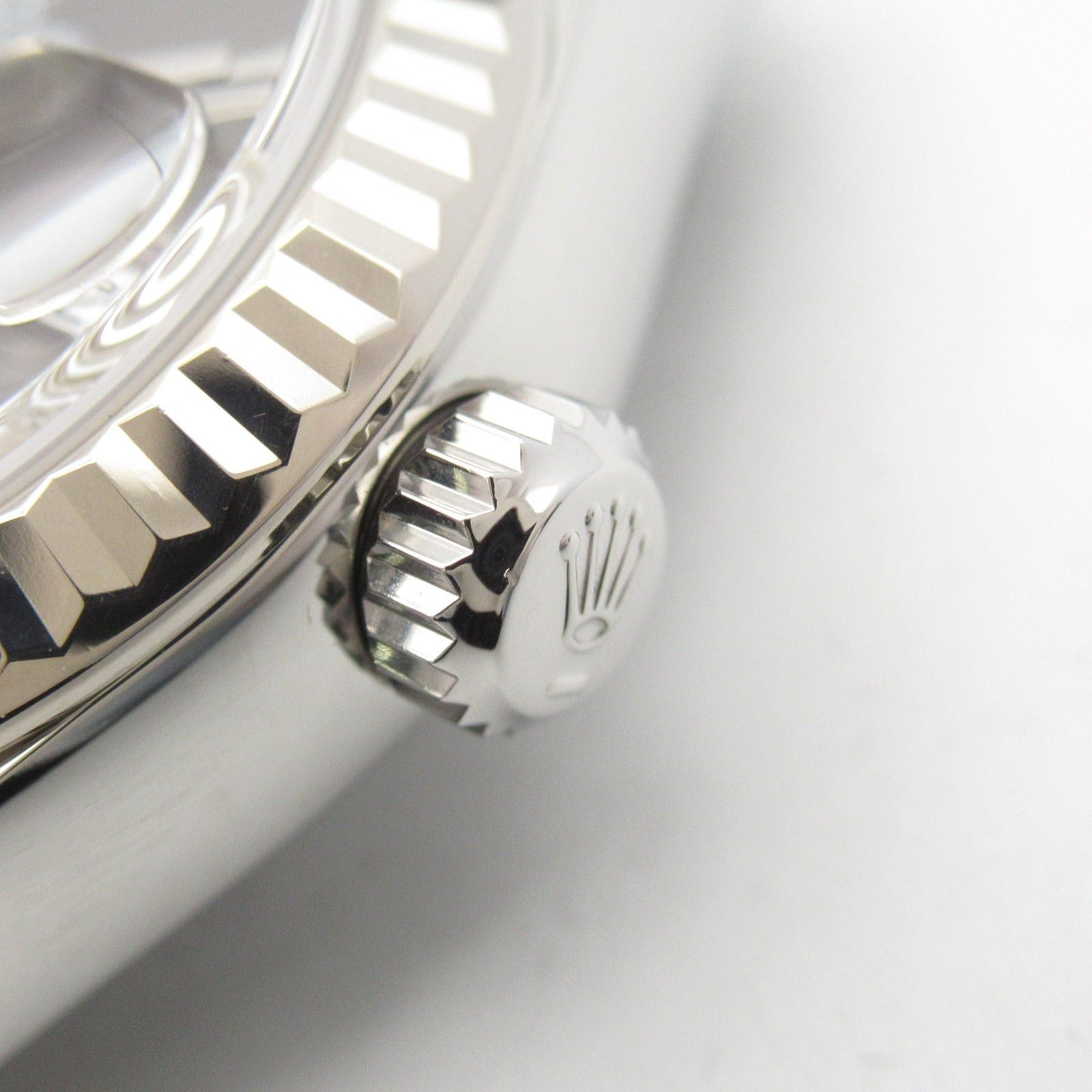 Rolex Rolex Datejust Random Number Women Watch Automatic Winding K18Wg (White Gold) Stainless Steel Gray Size ONE SIZE - 6 Thumbnail