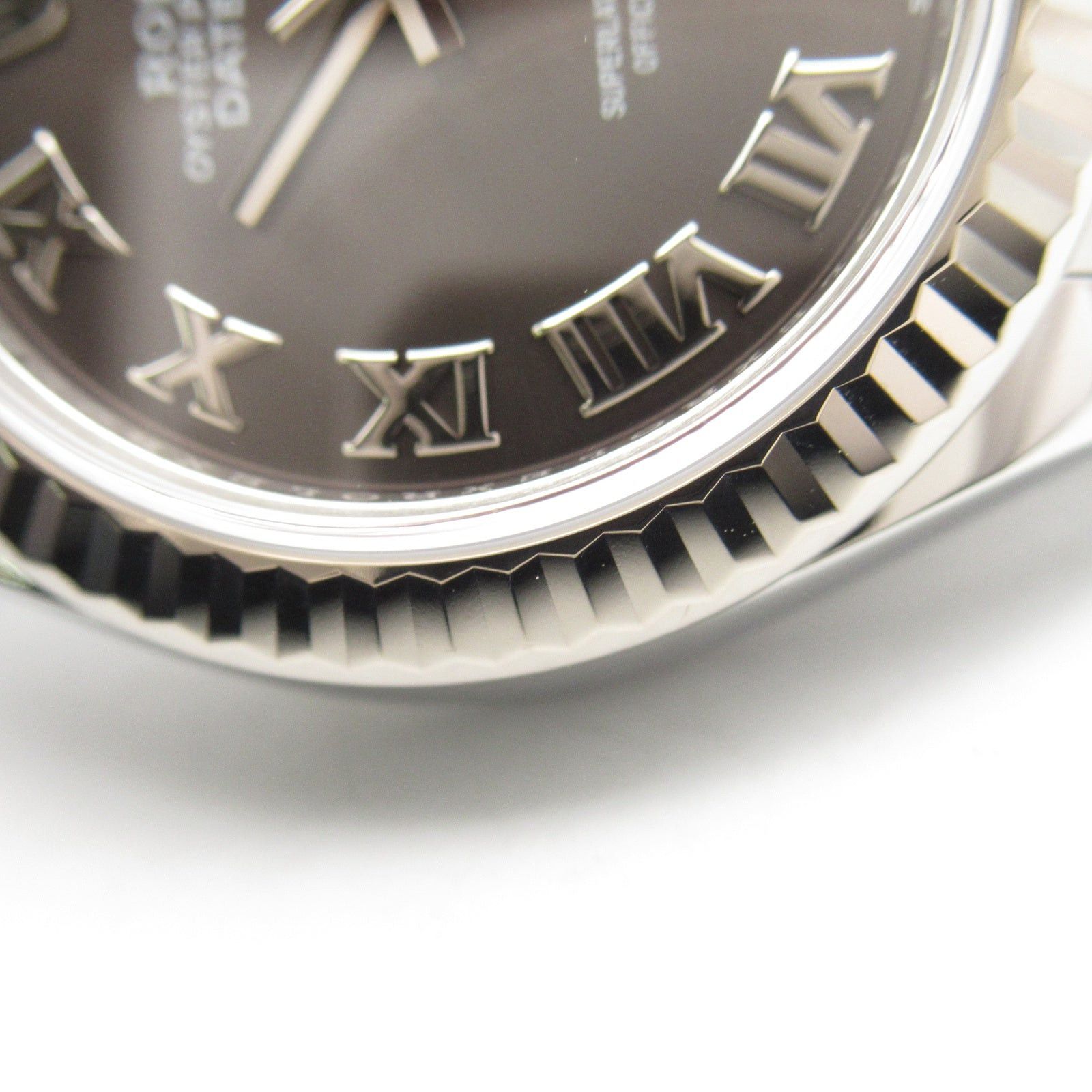 Rolex Rolex Datejust Random Number Women Watch Automatic Winding K18Wg (White Gold) Stainless Steel Gray Size ONE SIZE - 13 Thumbnail