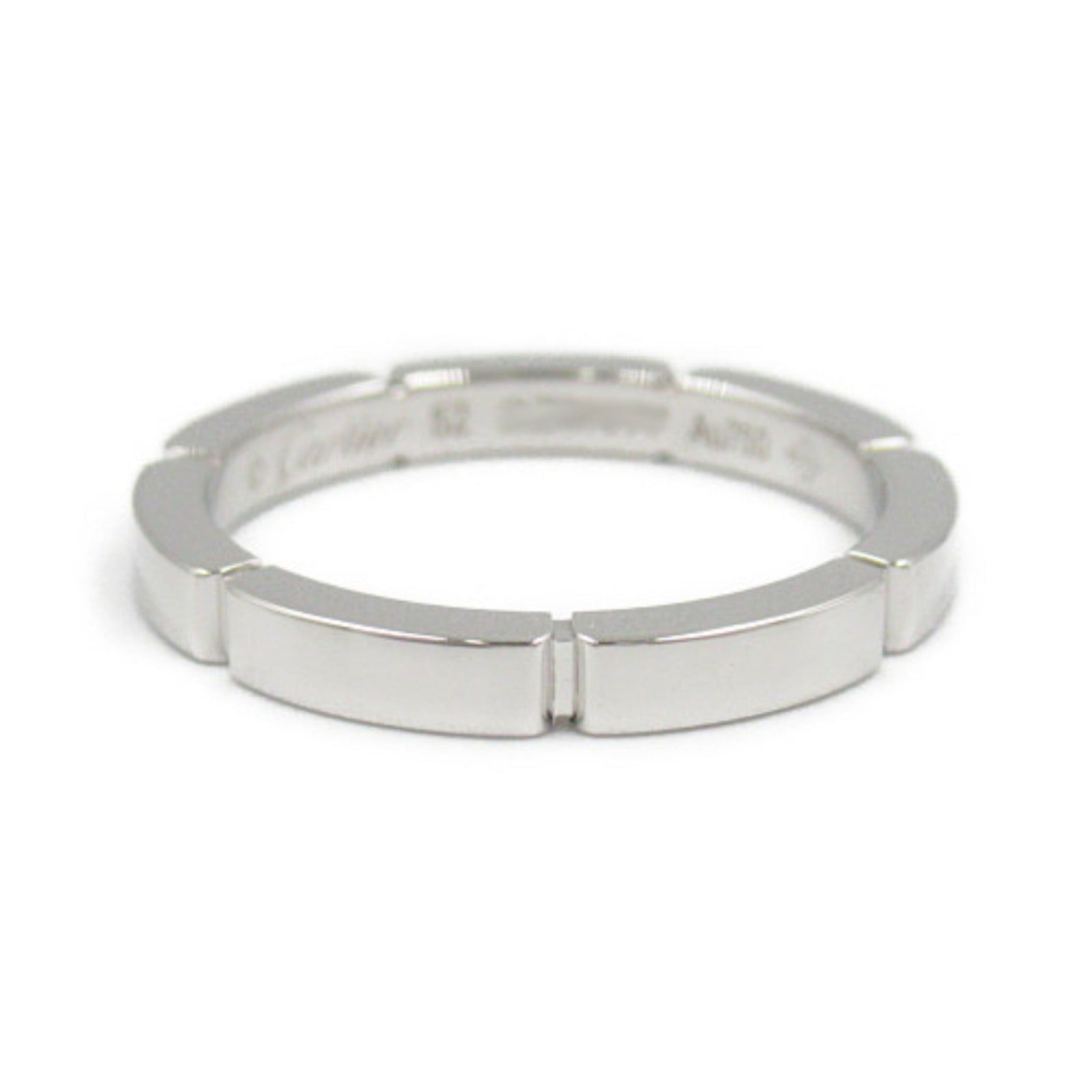 Cartier Cartier Mailon Panthère Half Diamond Ring K18Wg (White Gold) Clear Size ONE SIZE - 3 Thumbnail