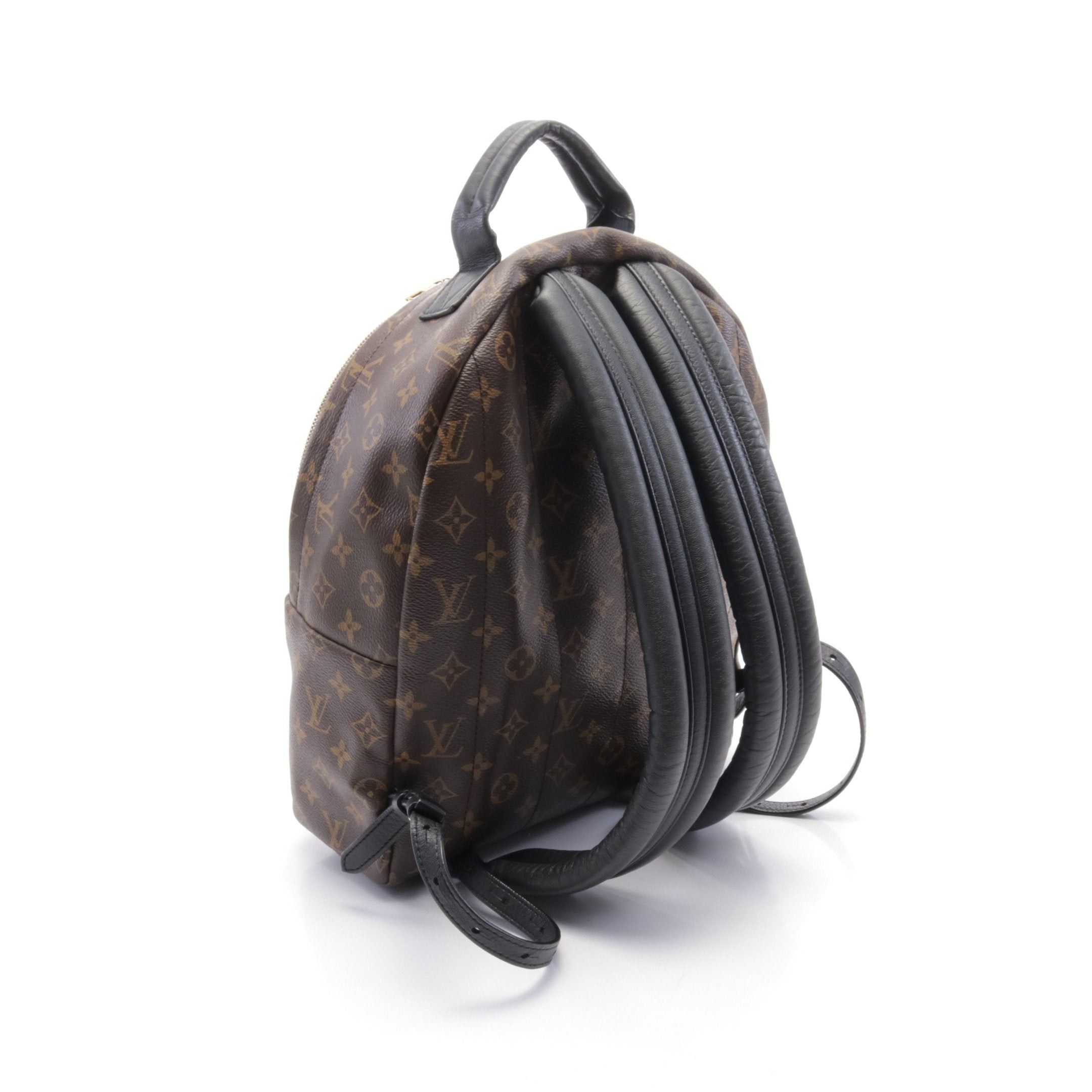 Louis Vuitton Louis Vuitton Palm Springs Backpack Mm Monogram Rucksack Leather Brown Black Size ONE SIZE - 2 Thumbnail