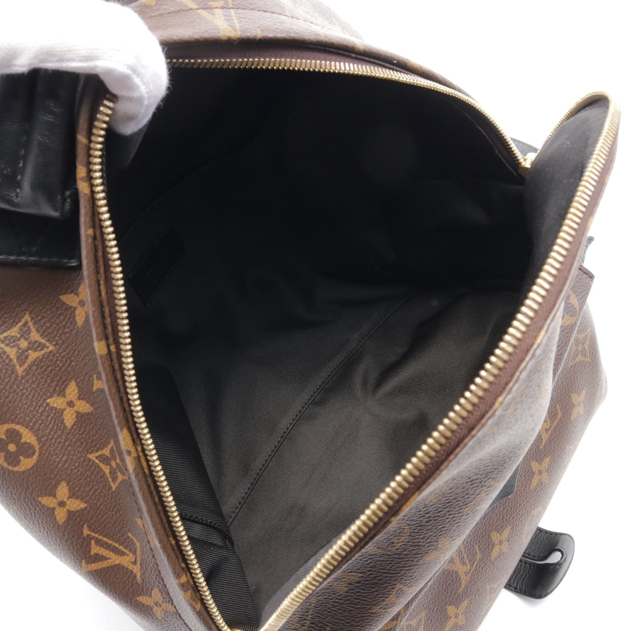 Louis Vuitton Louis Vuitton Palm Springs Backpack Mm Monogram Rucksack Leather Brown Black Size ONE SIZE - 3 Thumbnail