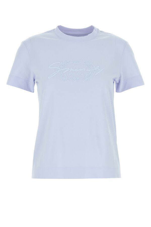 Givenchy Powder Blue Cotton T-Shirt Size XS / US 0-2 / IT 36-38 - 3 Thumbnail