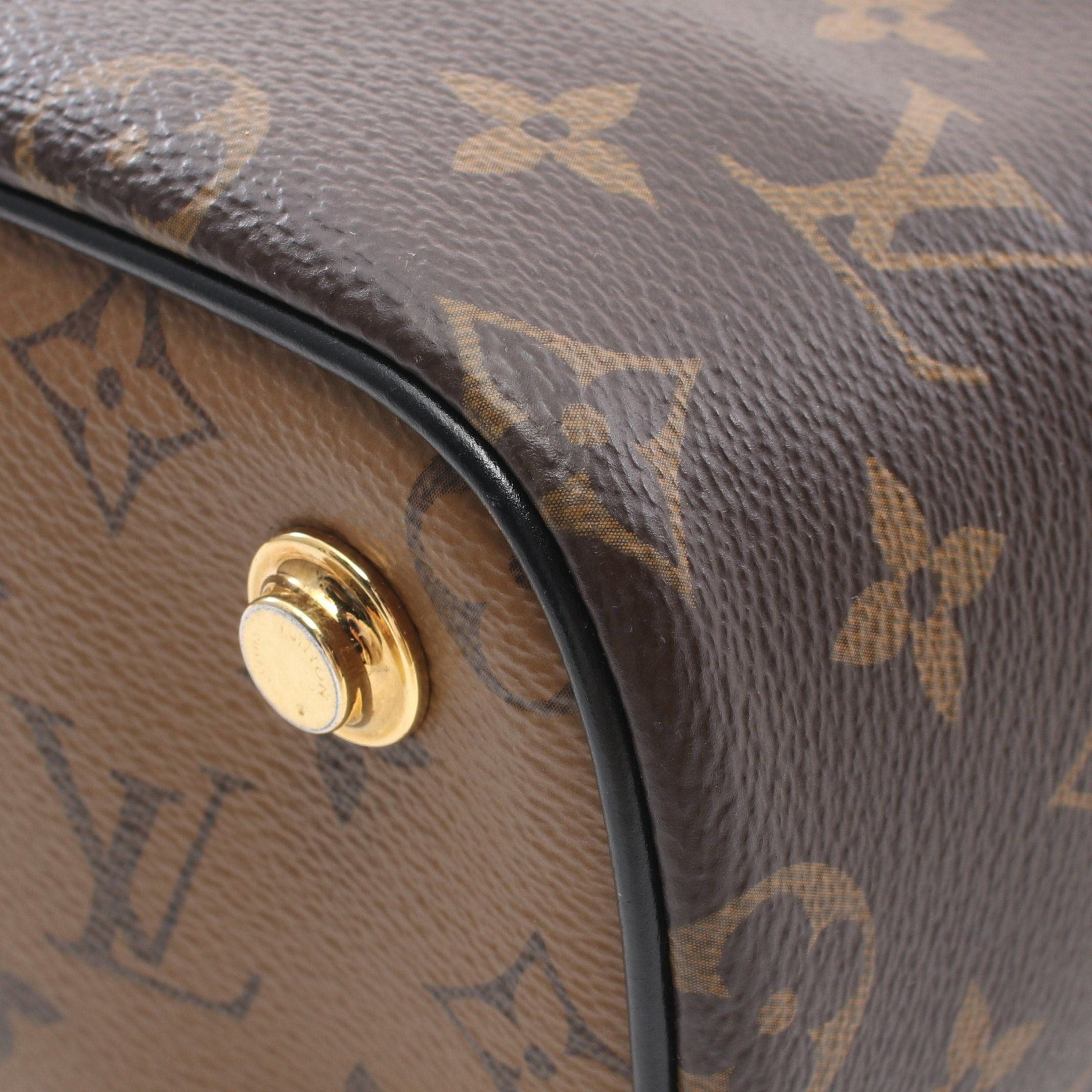 Louis Vuitton Louis Vuitton Vanity Nv Pm Monogram Reverse Handbag Bag Leather Brown Black Size ONE SIZE - 7 Thumbnail
