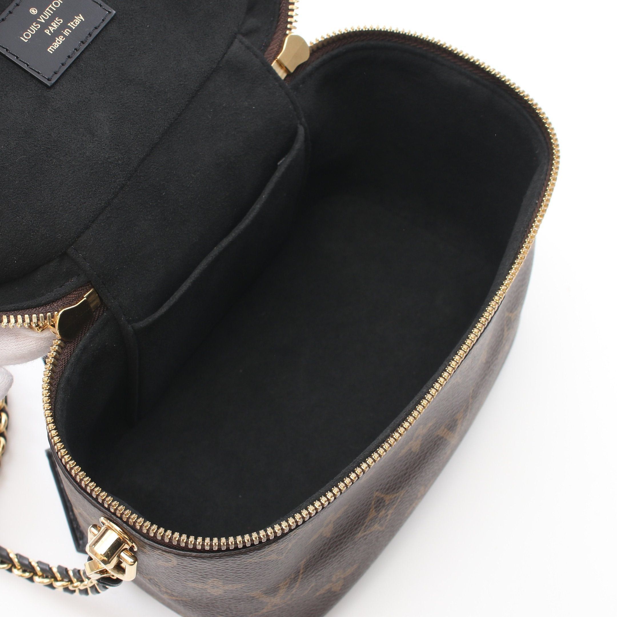 Louis Vuitton Louis Vuitton Vanity Nv Pm Monogram Reverse Handbag Bag Leather Brown Black Size ONE SIZE - 3 Thumbnail