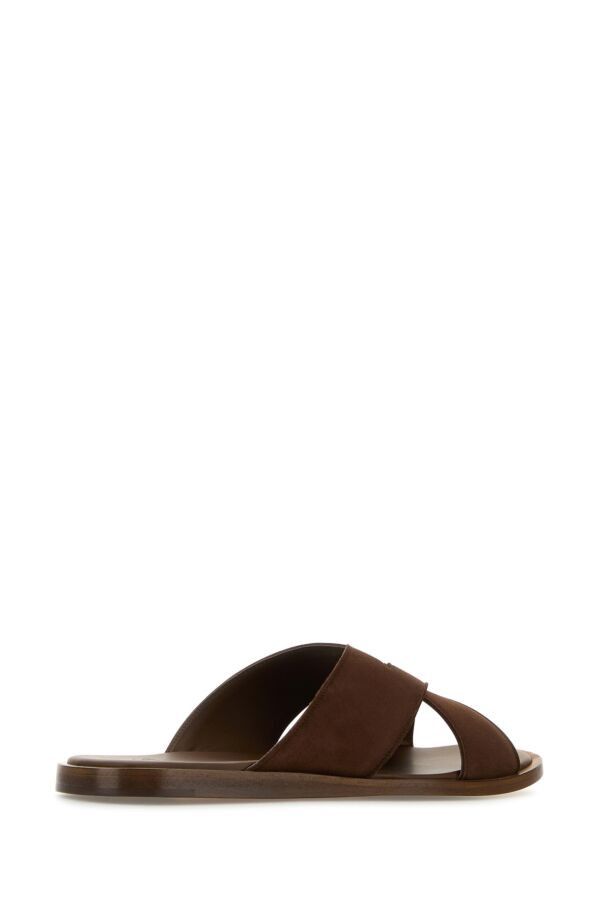 Church's Brown Suede Oriyah Slippers Size US 8 / IT 38 - 5 Thumbnail