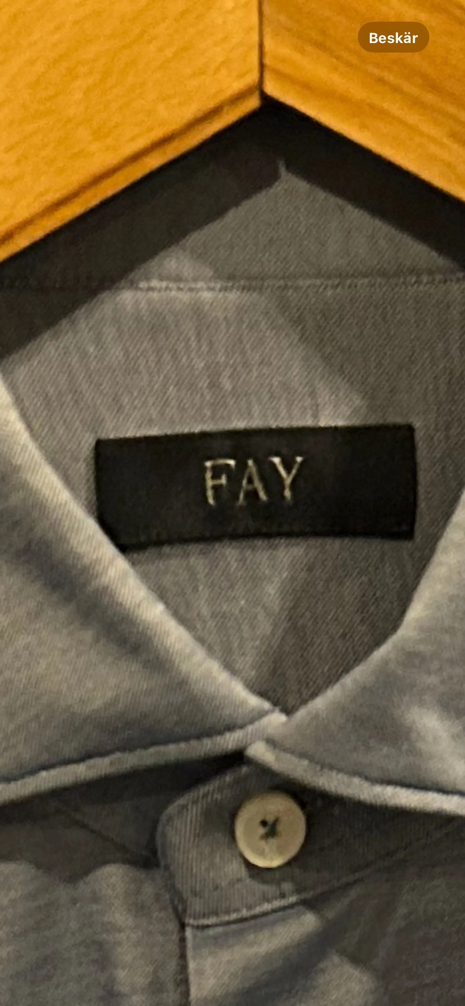 Fay Fay (TODS) Shirt Size US L / EU 52-54 / 3 - 2 Thumbnail