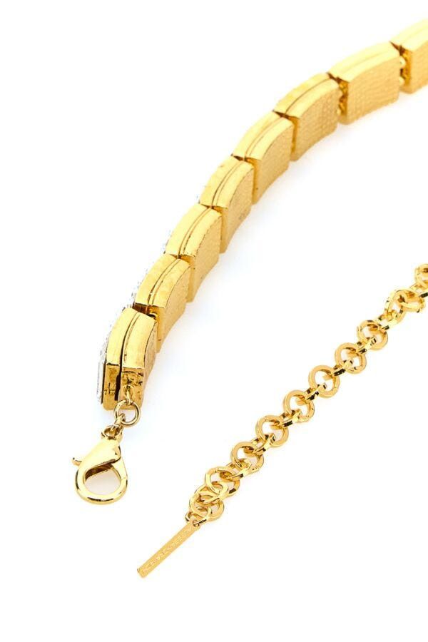 Alessandra Rich Embellished Metal Choker Size ONE SIZE - 5 Thumbnail