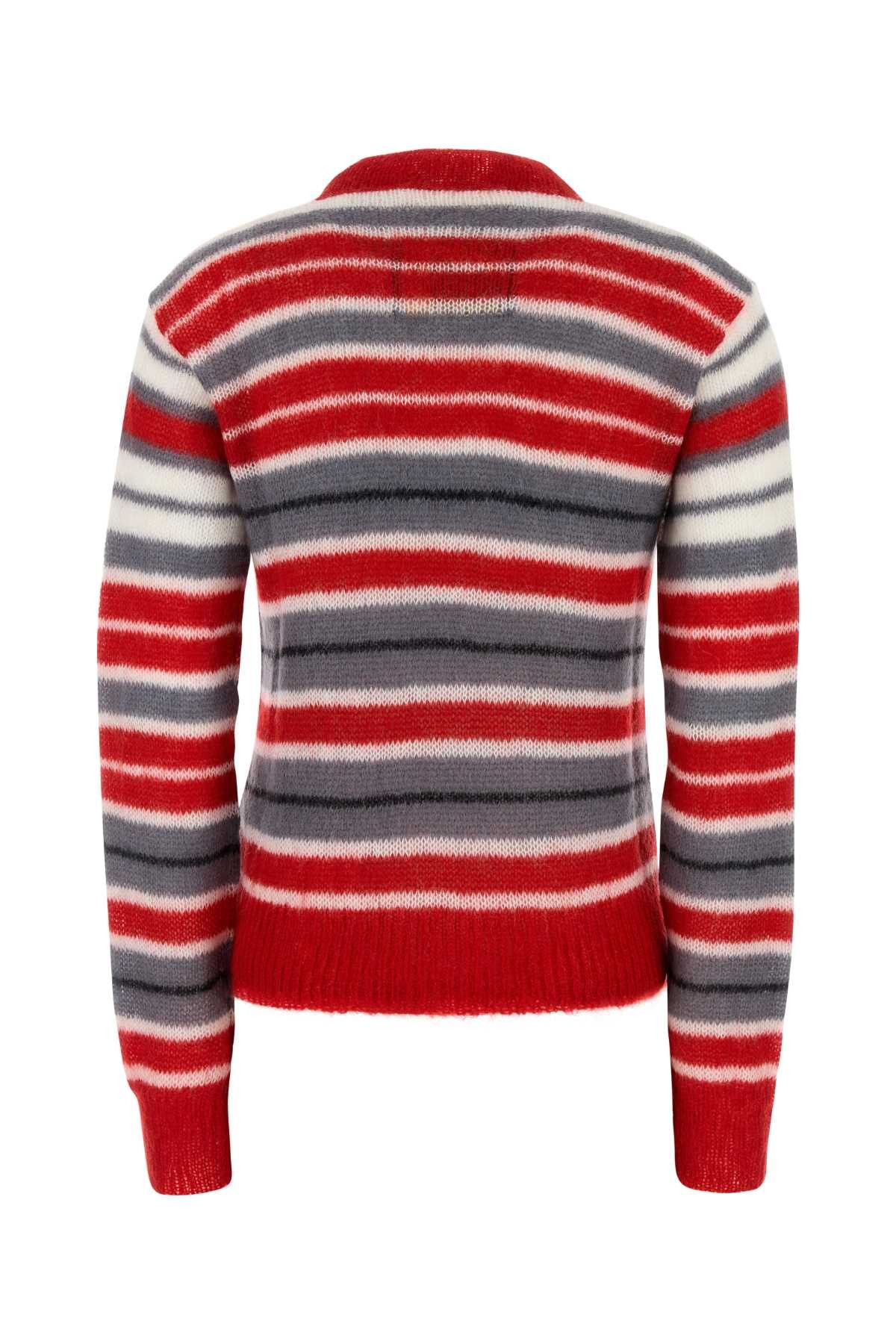 Marni Embroidered Mohair Blend Sweater Size S / US 4 / IT 40 - 2 Thumbnail