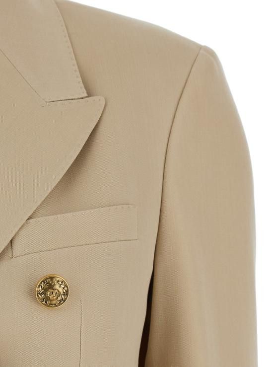 Golden Goose GOLDEN GOOSE Women Suit Jackets GWP00829P00126715272 Beige Size M / US 6-8 / IT 42-44 - 3 Thumbnail
