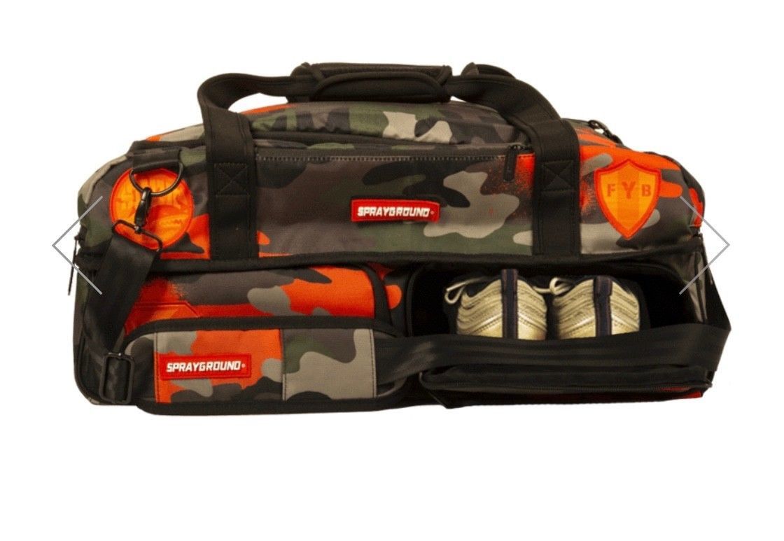 Sprayground Jacquees Army Sneaker Duffle | Grailed