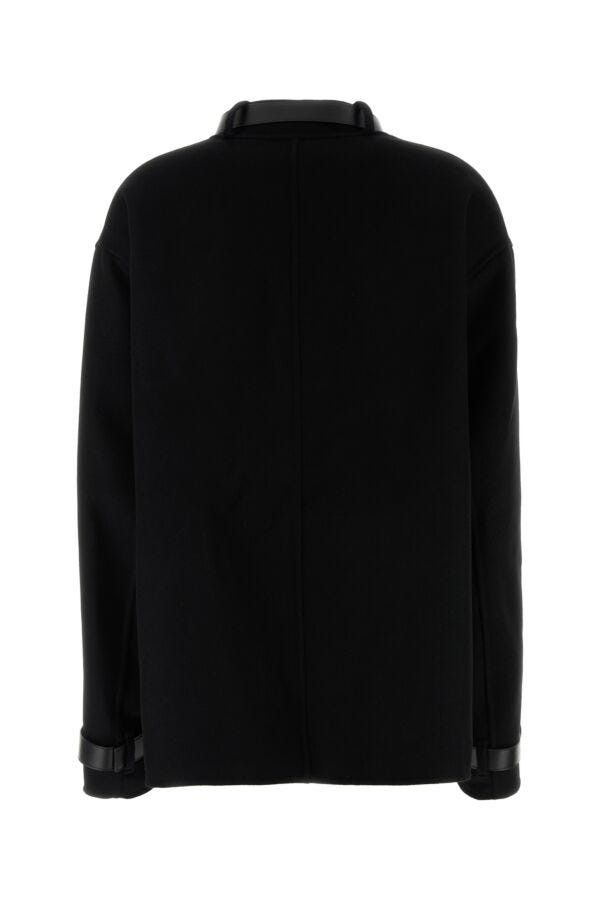 Jil Sander Black Cashmere Coat Size S / US 4 / IT 40 - 4 Thumbnail