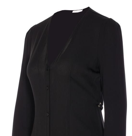Patrizia Pepe PATRIZIA PEPE Women Mid Skirts 8A1474 A540K103 Black Size XS / US 0-2 / IT 36-38 - 3 Thumbnail