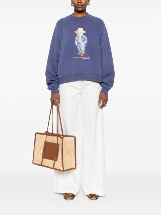 Ralph Lauren RALPH LAUREN Women Hoodies 211959106 001 Blue Size M / US 6-8 / IT 42-44 - 5 Thumbnail
