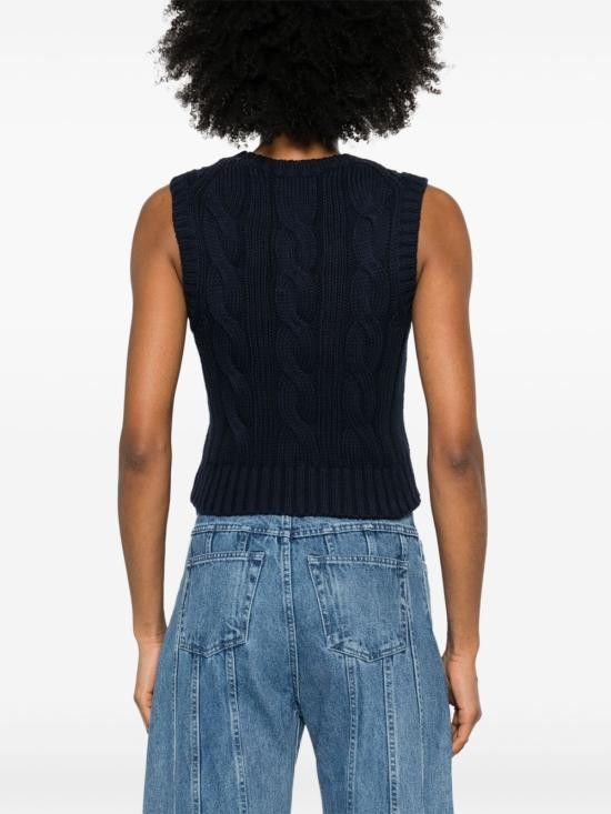 Ralph Lauren RALPH LAUREN Women Sweater 211959295 002 Blue Size S / US 4 / IT 40 - 2 Thumbnail