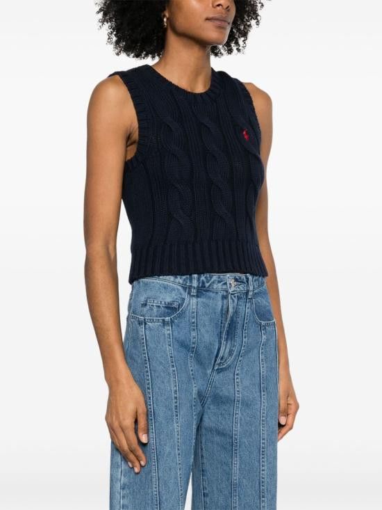 Ralph Lauren RALPH LAUREN Women Sweater 211959295 002 Blue Size S / US 4 / IT 40 - 4 Thumbnail