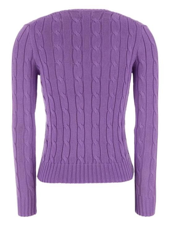 Ralph Lauren RALPH LAUREN Women Sweater 211891640 028 Purple Size L / US 10 / IT 46 - 2 Thumbnail