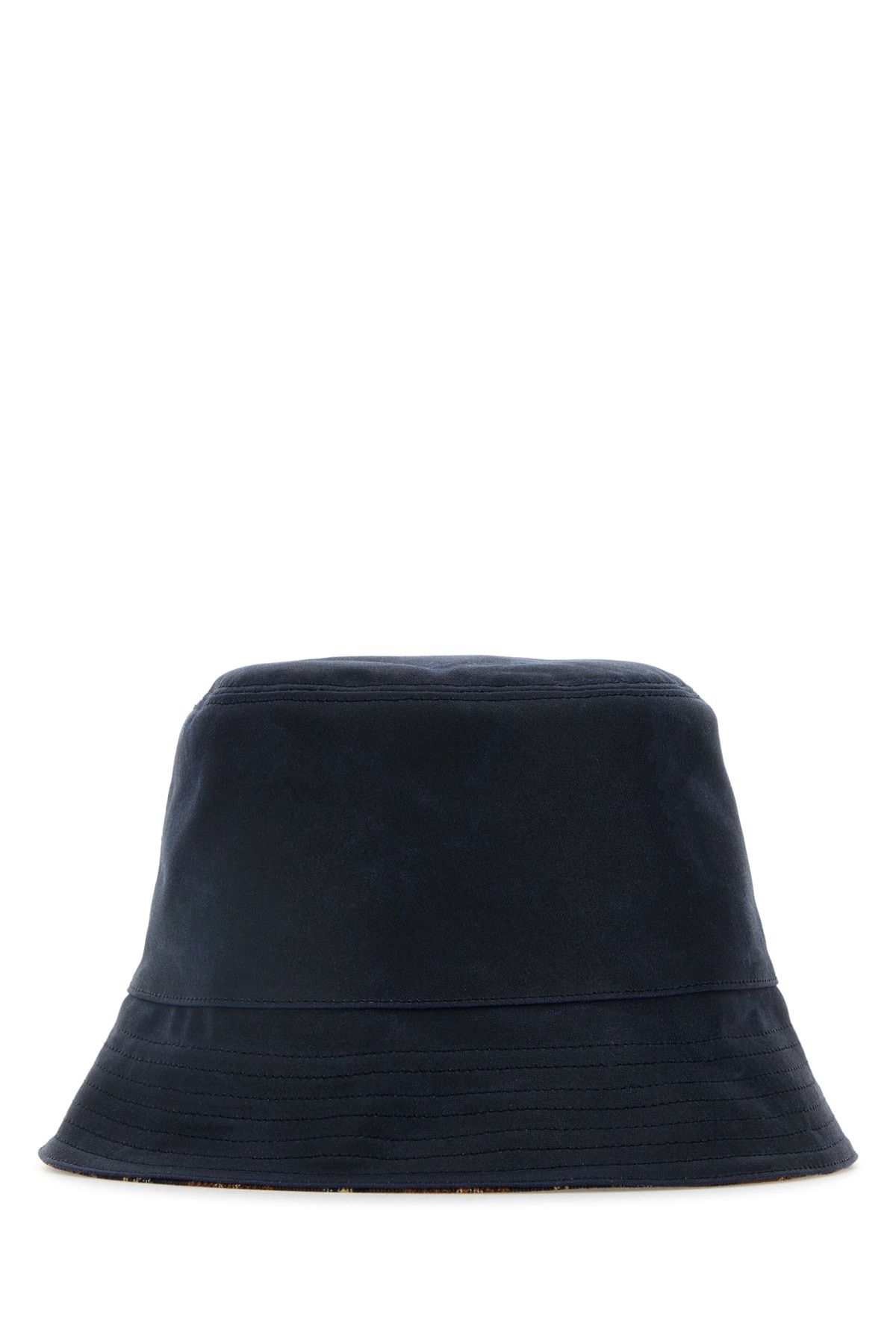 Loewe Navy Blue Canvas Reversibile Bucket Hat Size ONE SIZE - 2 Thumbnail
