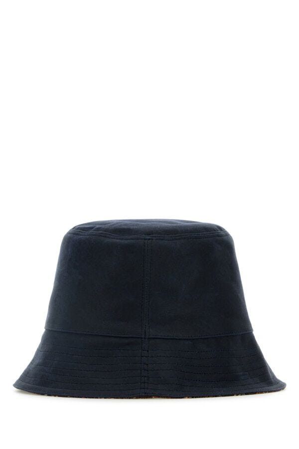 Loewe Navy Blue Canvas Reversibile Bucket Hat Size ONE SIZE - 5 Thumbnail