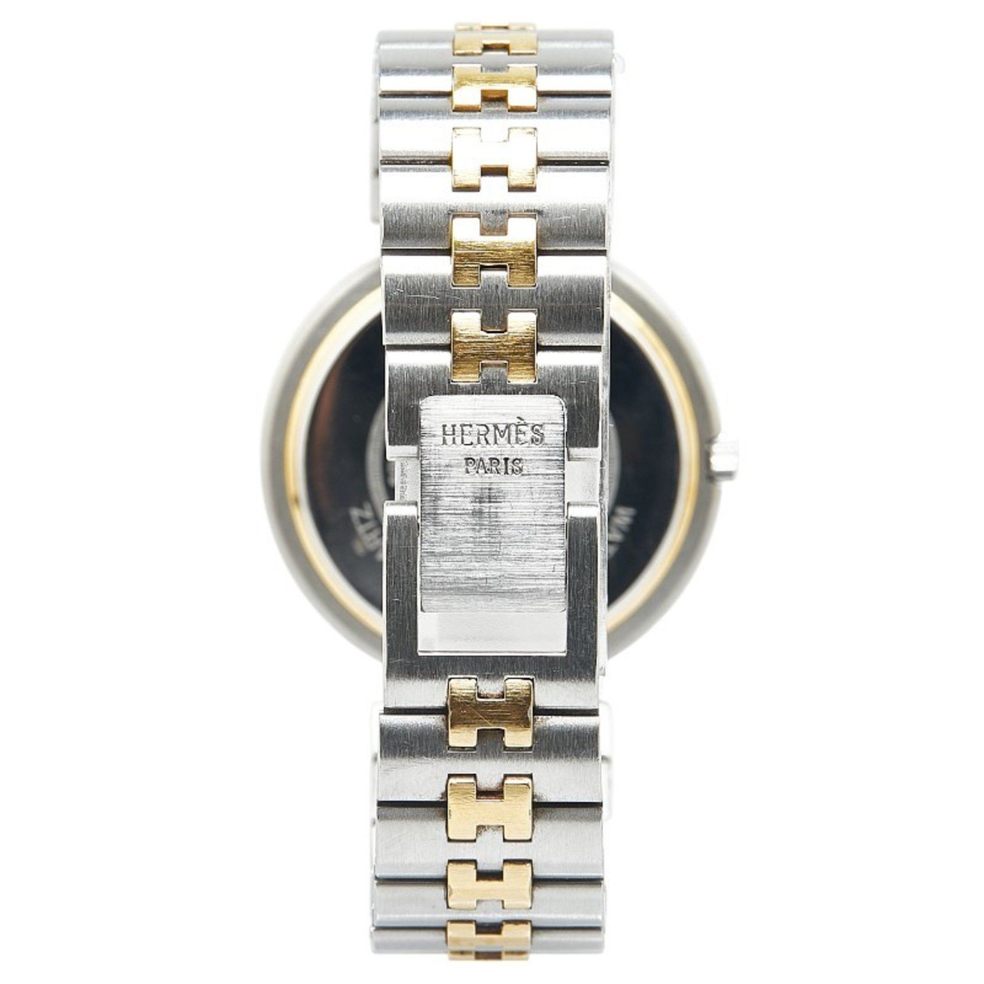 Hermes Hermes Profile Watch Quartz White Dial Stainless Steel Men's HERMES Size ONE SIZE - 4 Thumbnail