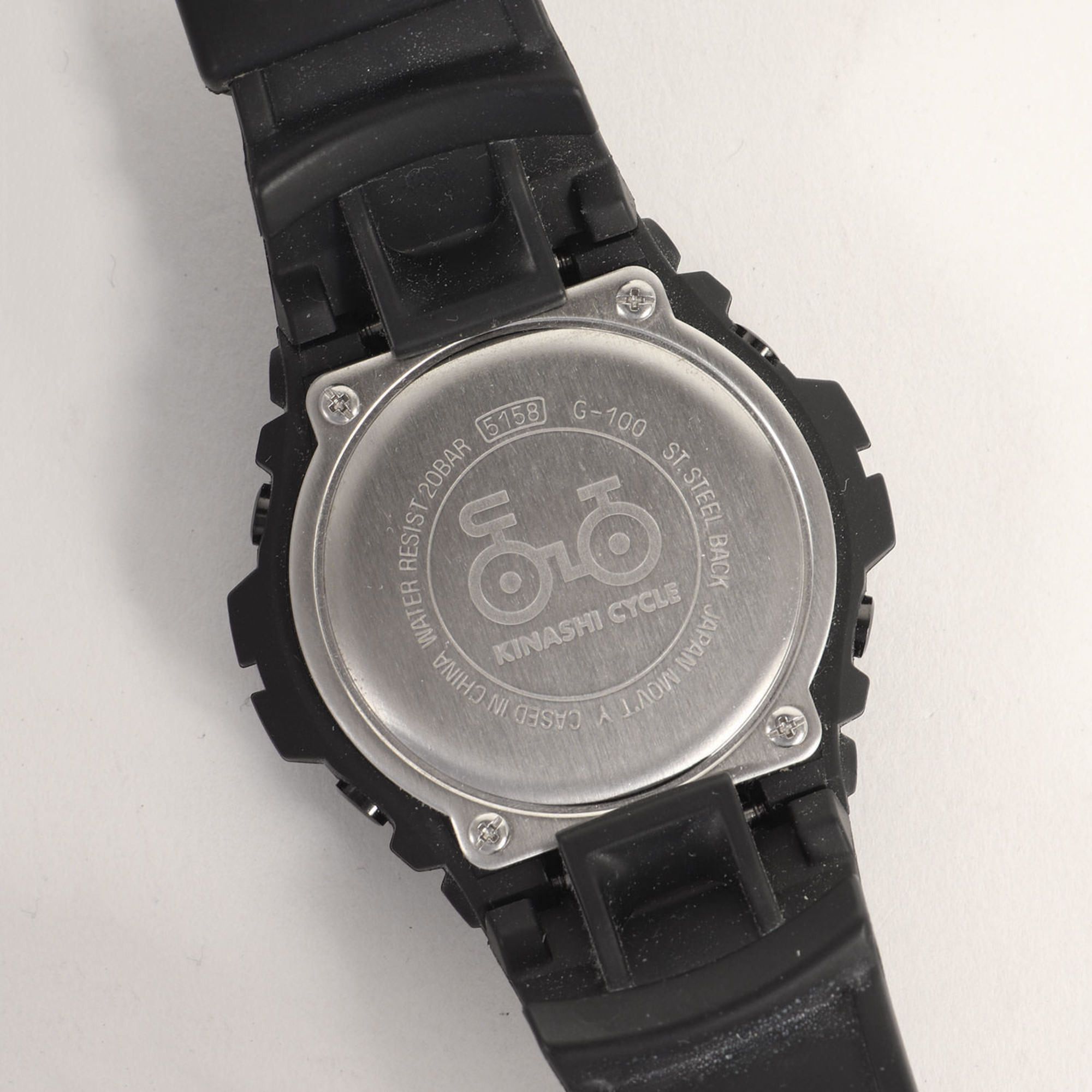Casio G-SHOCK Kinashi Cycle G-100 Digital-Analog Watch Black CASIO Collaboration Special Order Men's Size ONE SIZE - 5 Thumbnail