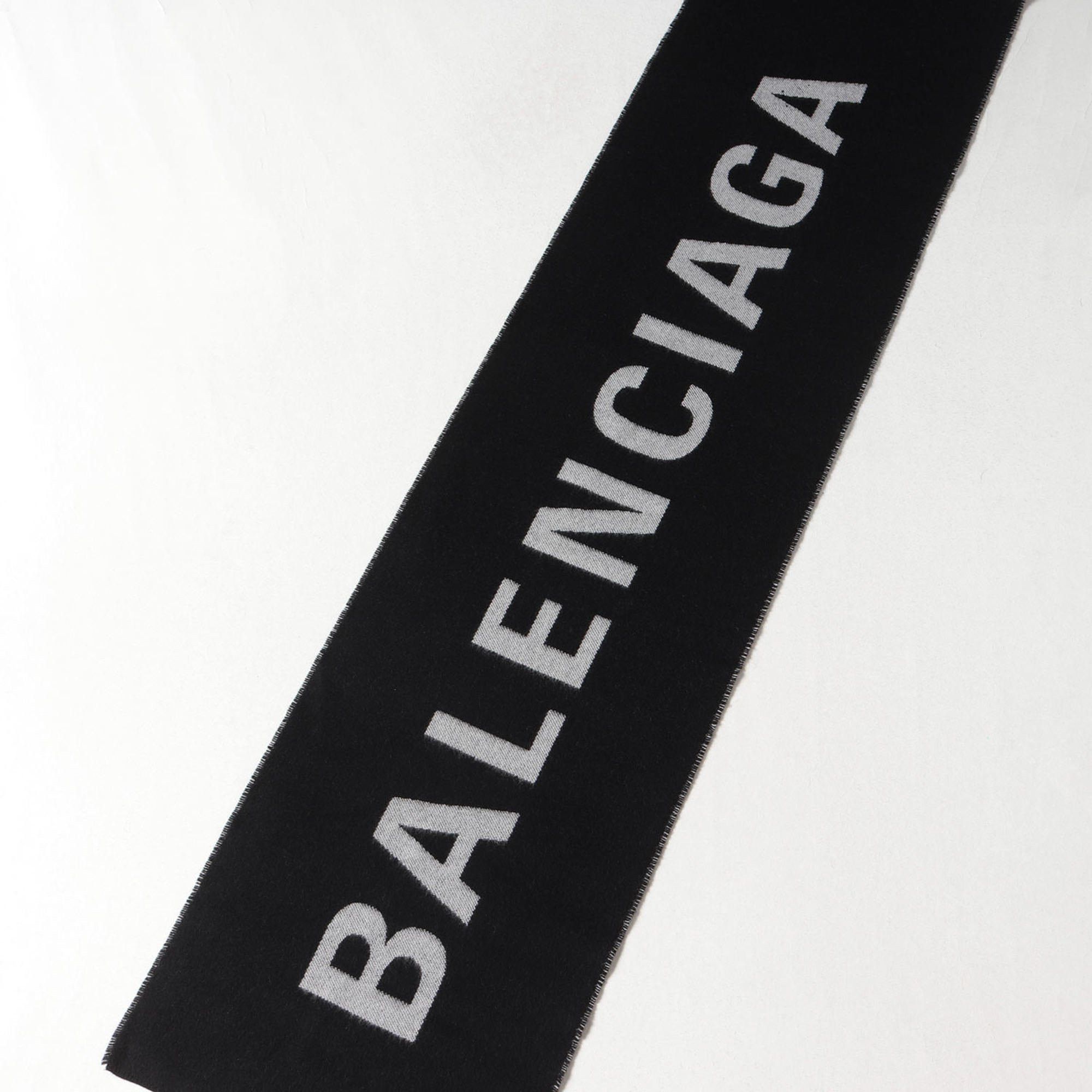 Balenciaga BALENCIAGA Arch Type Scarf (ARCHETYPE) Black Men's Size ONE SIZE - 3 Thumbnail